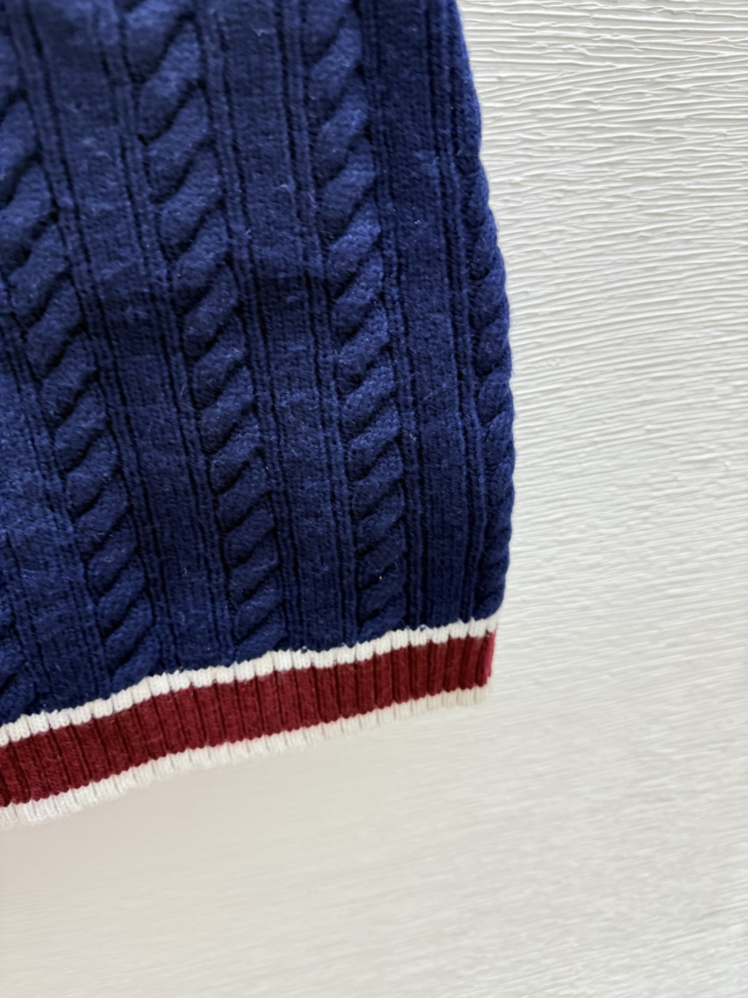 🆕CH家🆕 夏季新款 拼色条纹针织半裙颜色：宝蓝尺码：36.38.40