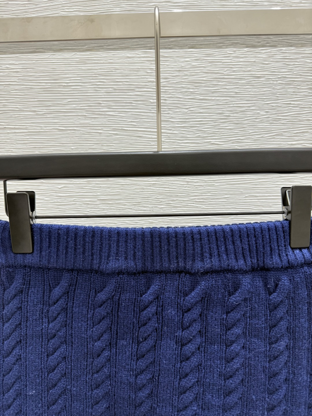 🆕CH家🆕 夏季新款 拼色条纹针织半裙颜色：宝蓝尺码：36.38.40