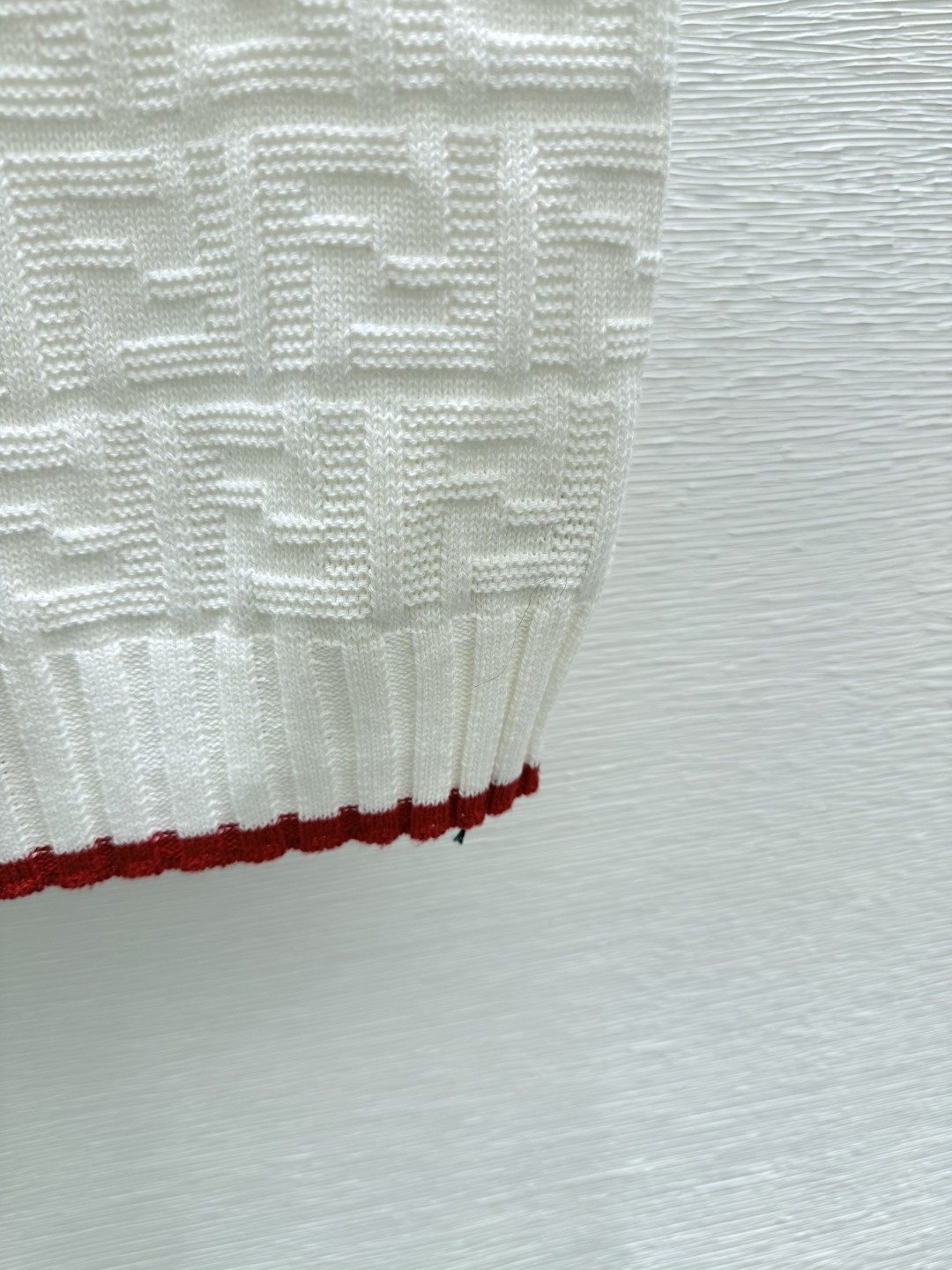 🆕F家🆕 夏季新款 老花字母圆领针织背心颜色：白色 咖啡 黑色尺码：36.38.40