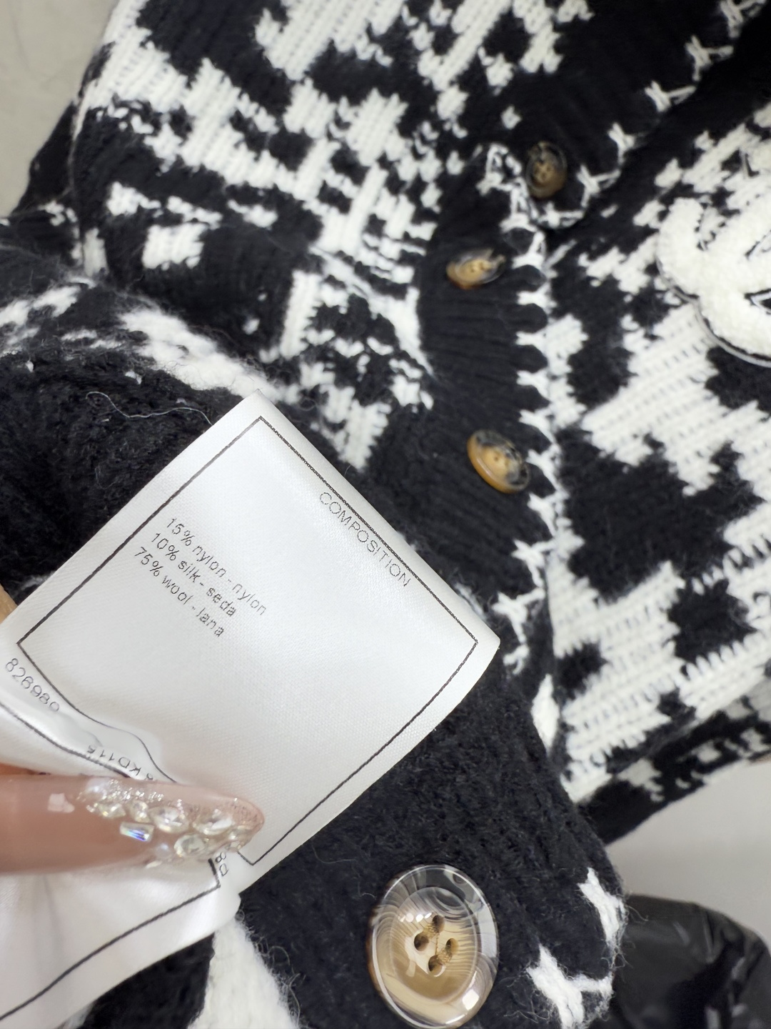Chrome Hearts CH家 早秋新款 撞色提花翻领针织长袖开衫
