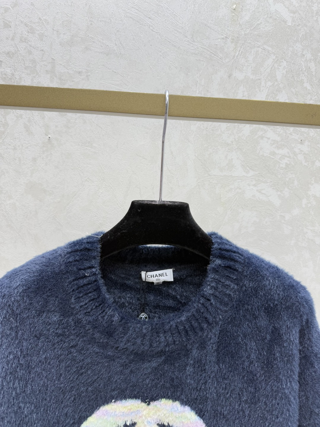 Chrome Hearts CH家 早秋新款 撞色字母提花圆领针织长袖
