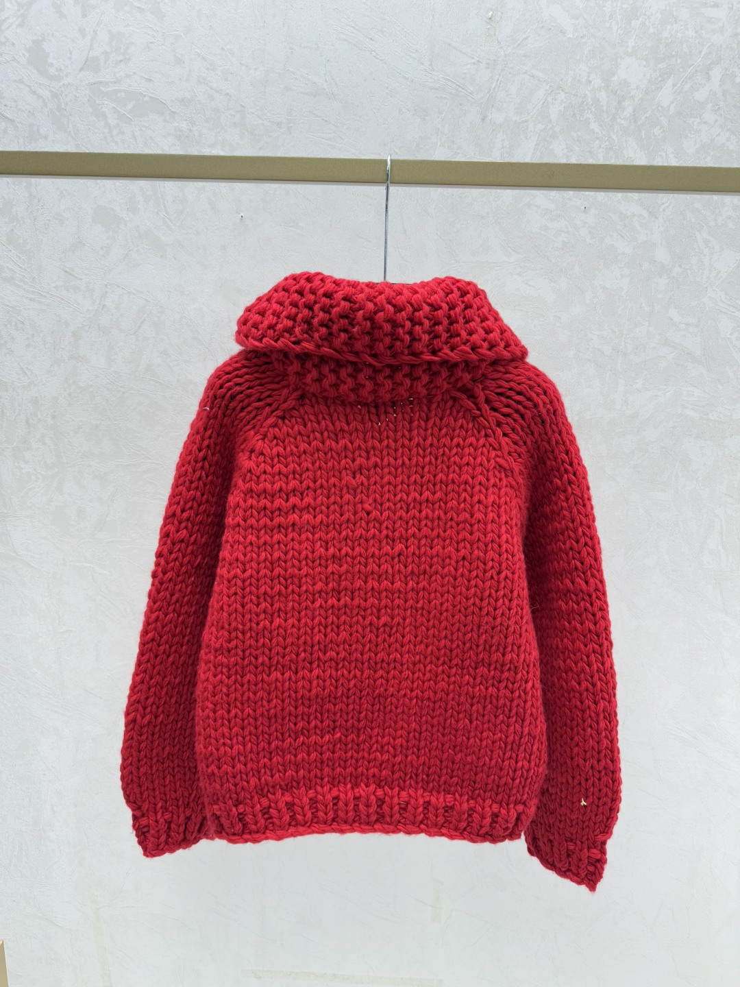 Chrome Hearts CH家 早秋新款 撞色字母翻领针织长袖开衫