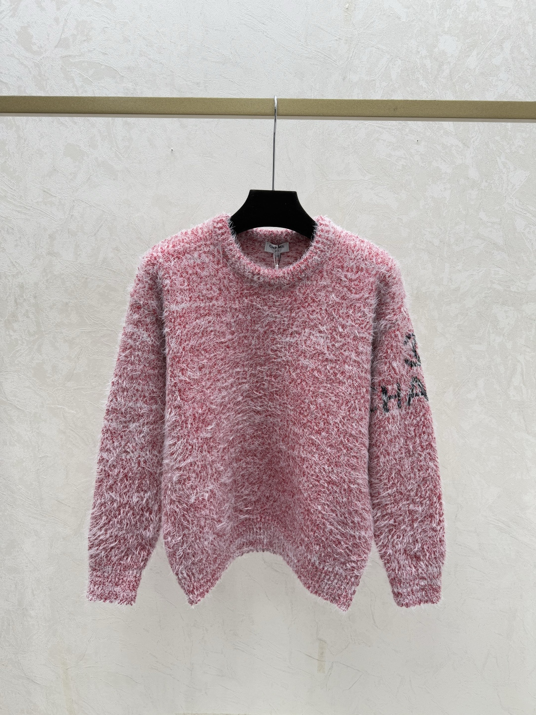 Chrome Hearts CH家 早秋新款 撞色字母圆领针织长袖