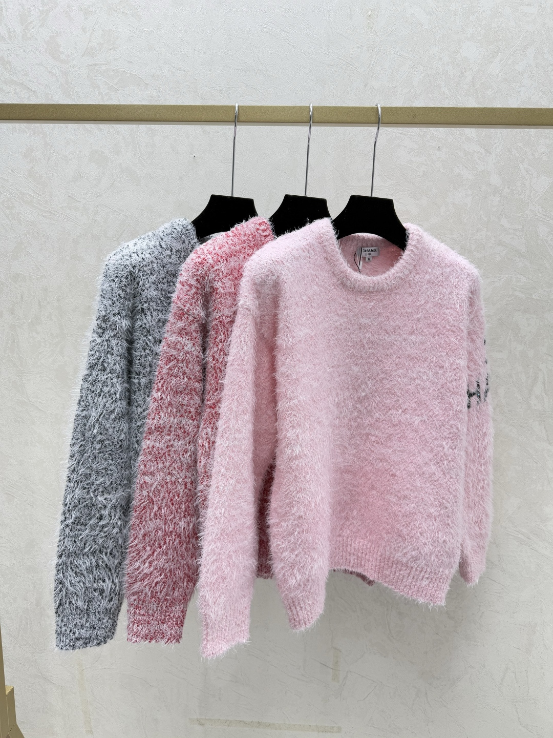 Chrome Hearts CH家 早秋新款 撞色字母圆领针织长袖