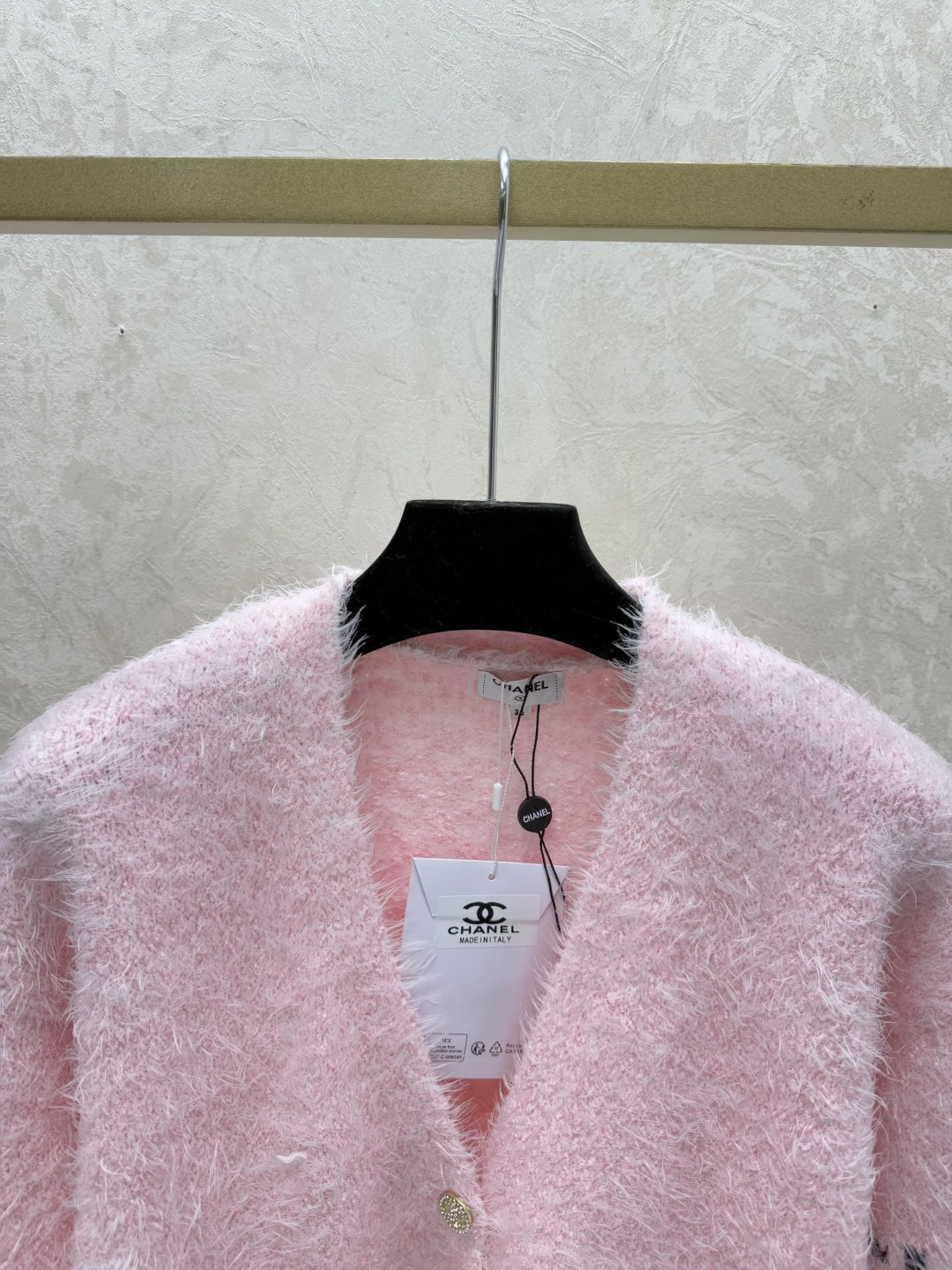Chrome Hearts CH家 早秋新款 撞色字母V领针织长袖开衫