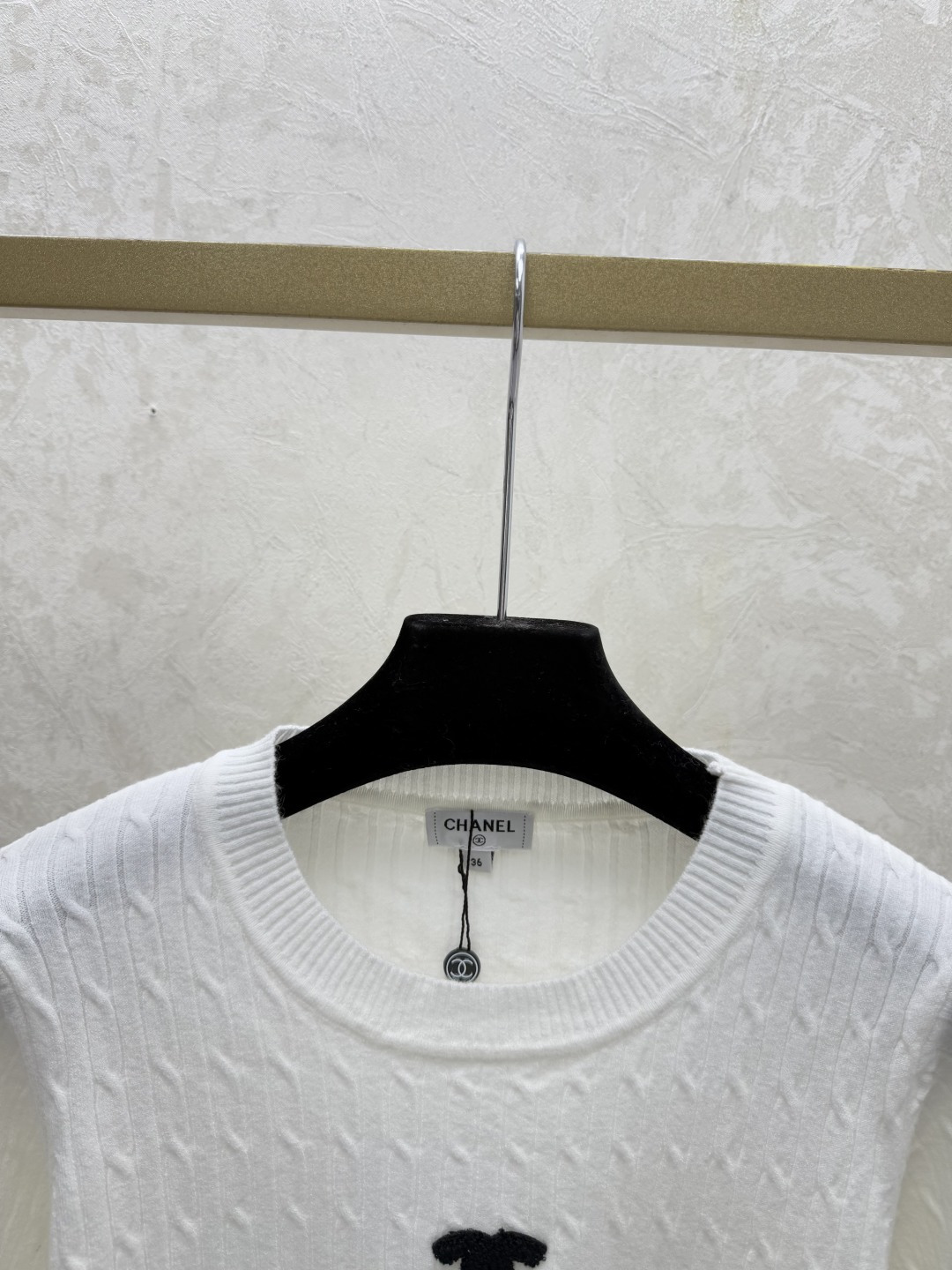 Chrome Hearts CH家 早春新款 纯色简约圆领针织短袖