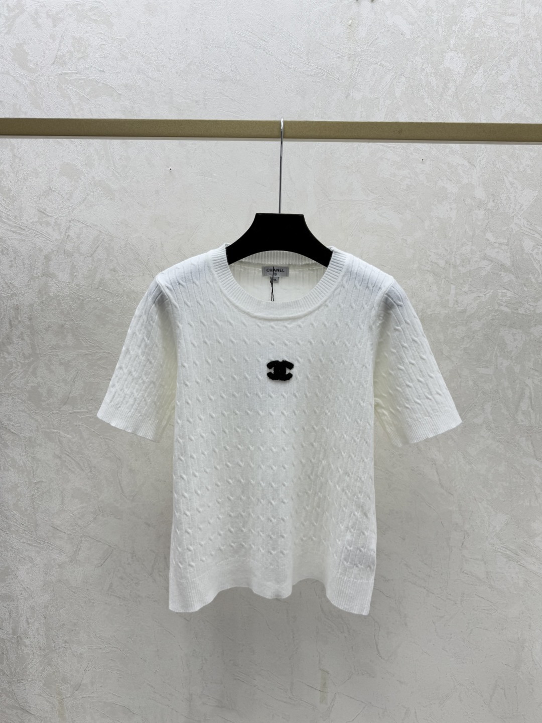 Chrome Hearts CH家 早春新款 纯色简约圆领针织短袖