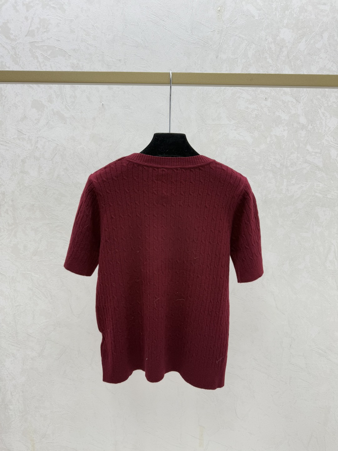 Chrome Hearts CH家 早春新款 纯色简约圆领针织短袖