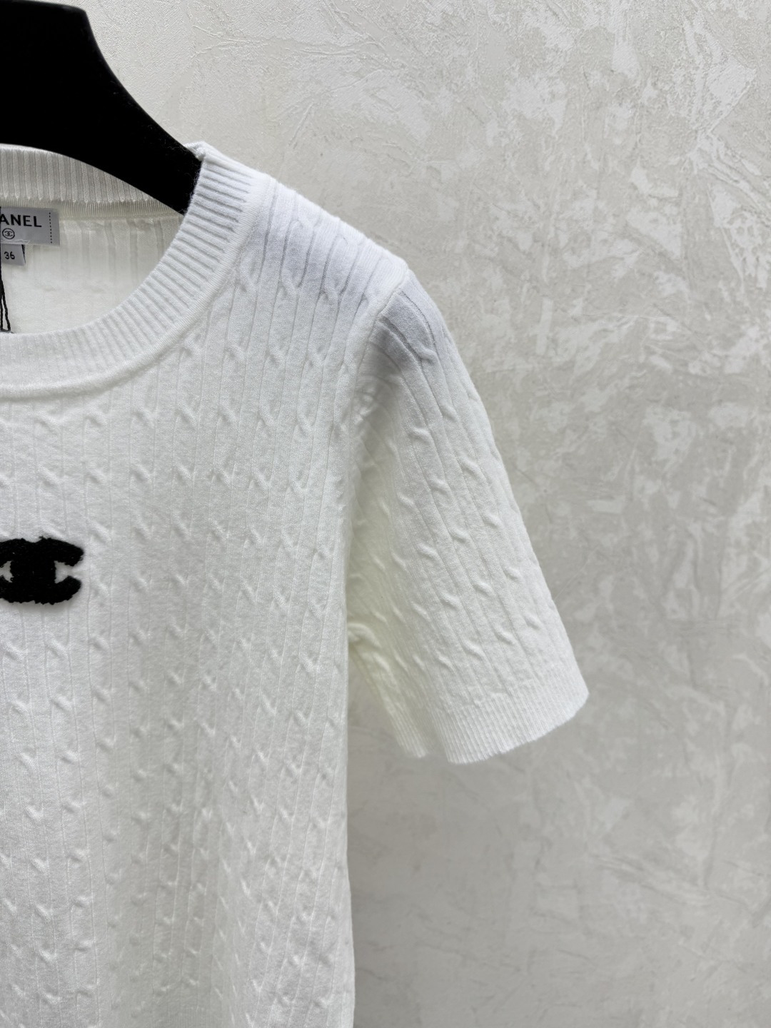 Chrome Hearts CH家 早春新款 纯色简约圆领针织短袖