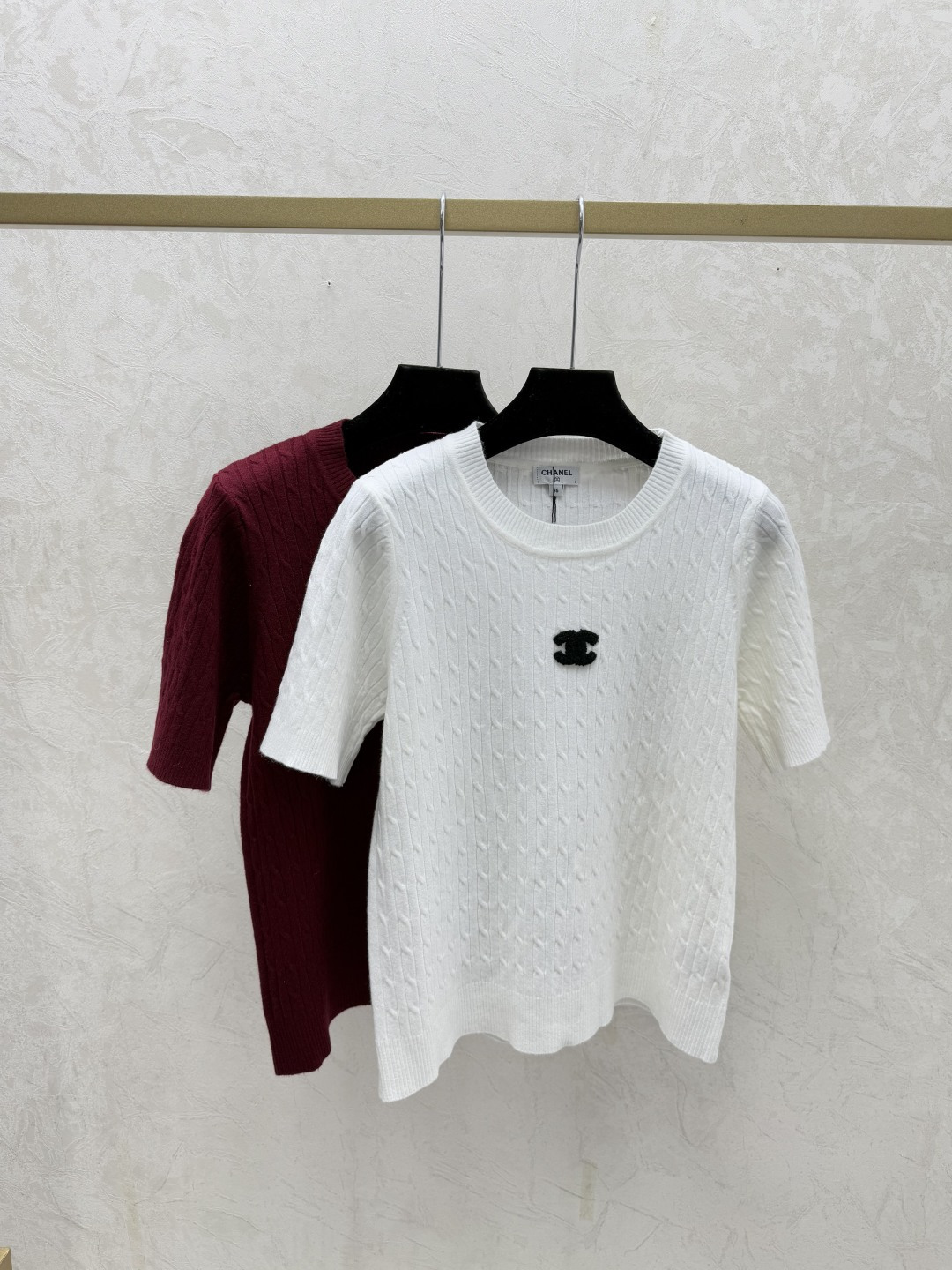 Chrome Hearts CH家 早春新款 纯色简约圆领针织短袖