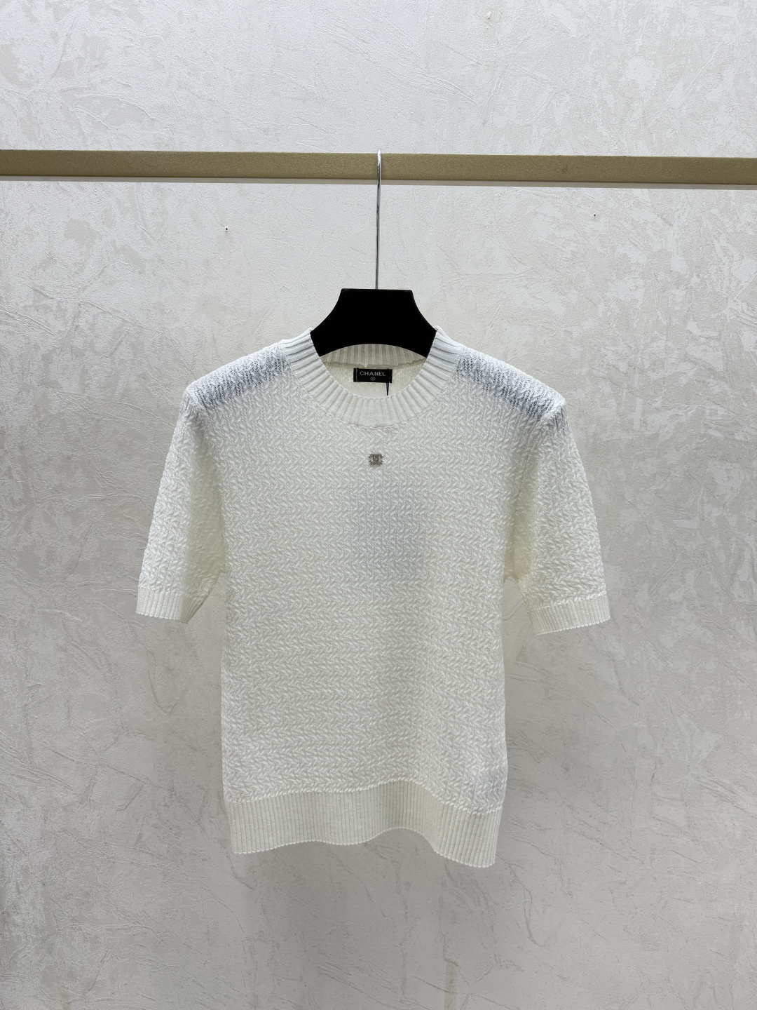 Chrome Hearts CH家 早春新款 纯色简约圆领针织短袖