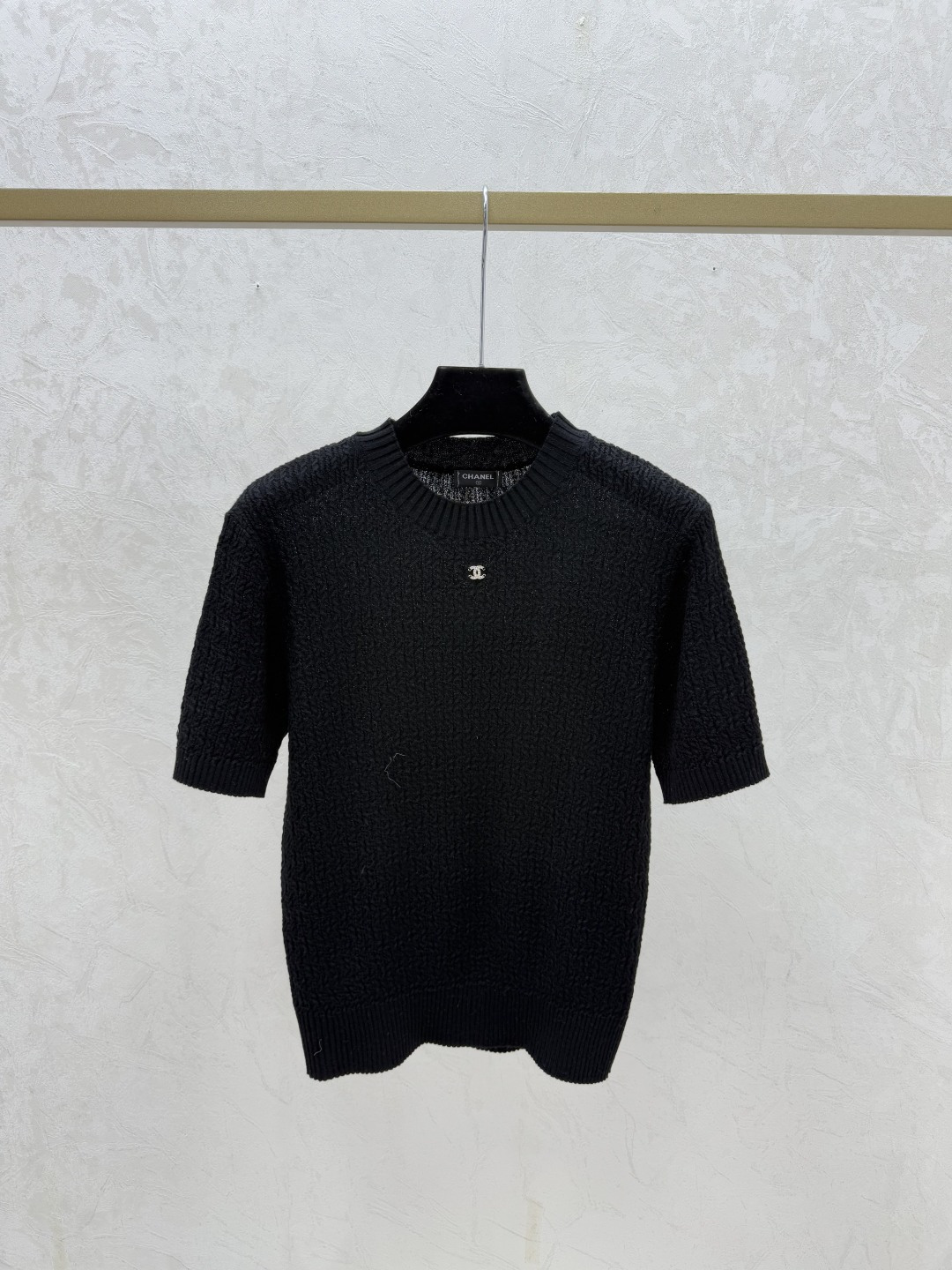 Chrome Hearts CH家 早春新款 纯色简约圆领针织短袖