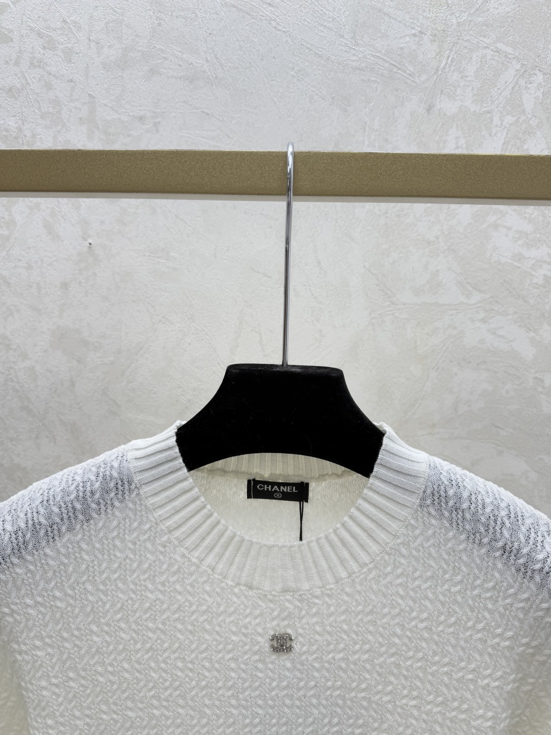 Chrome Hearts CH家 早春新款 纯色简约圆领针织短袖