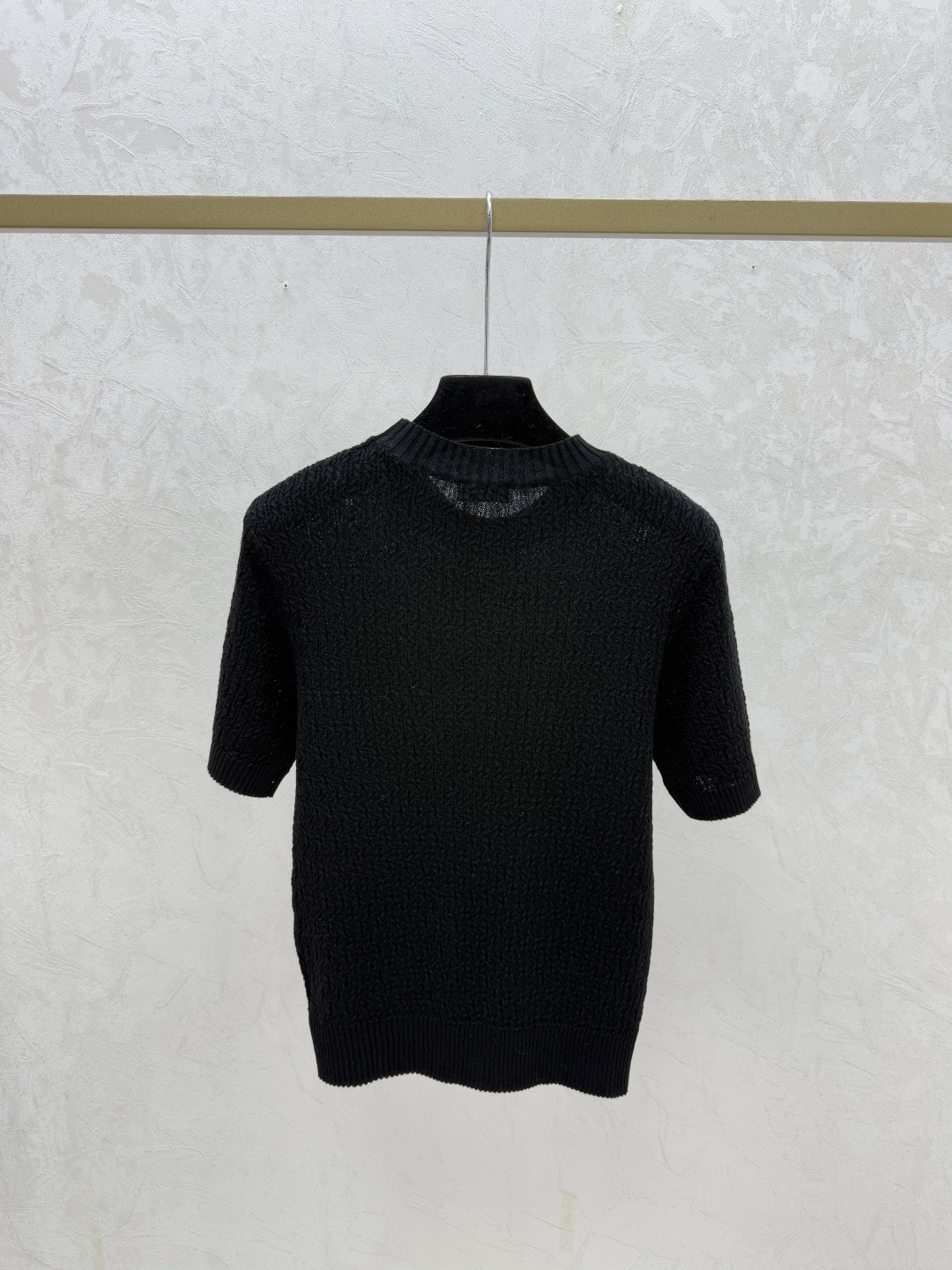 Chrome Hearts CH家 早春新款 纯色简约圆领针织短袖
