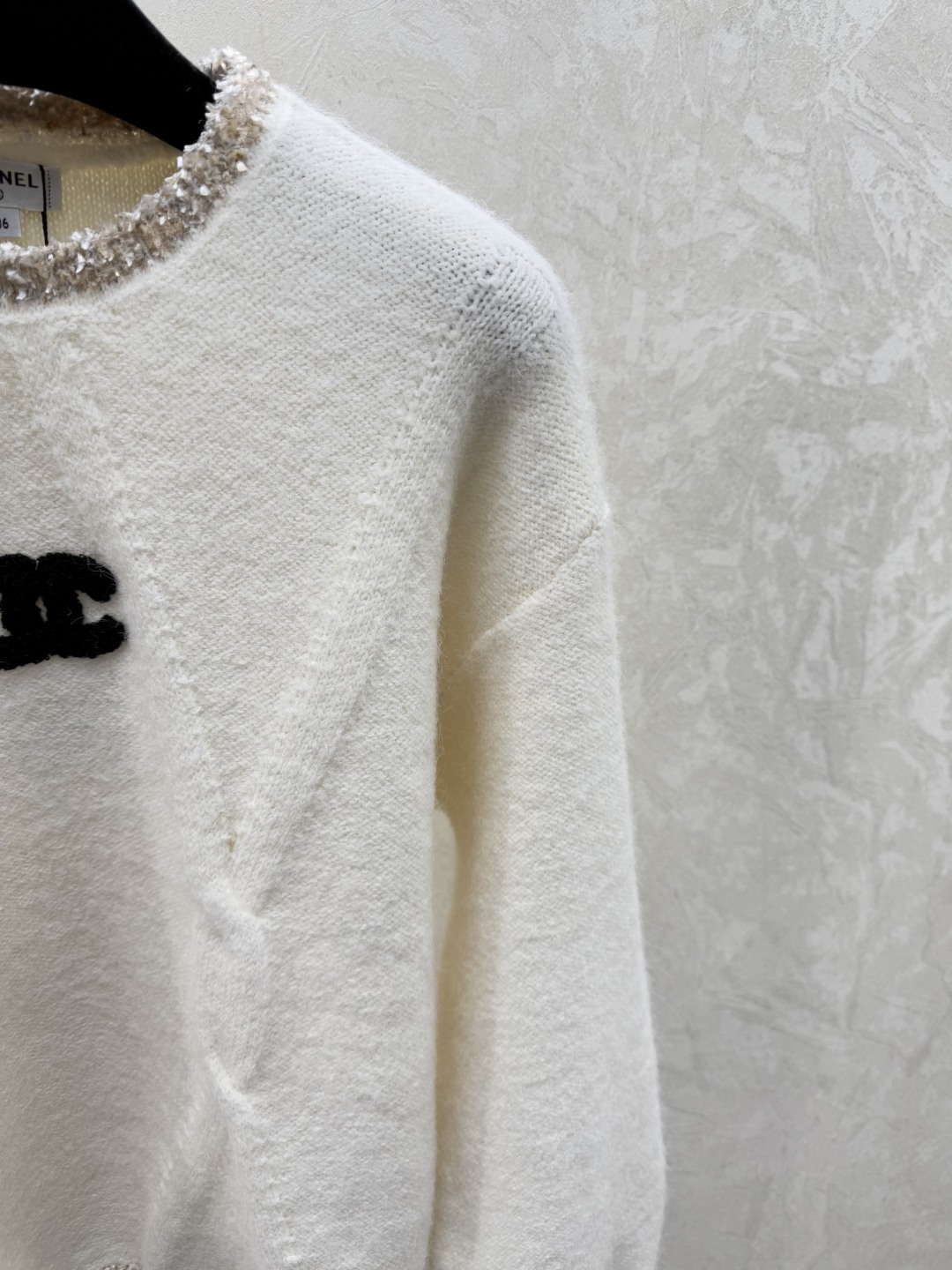 Chrome Hearts CH家 早秋新款 纯色简约圆领针织长袖