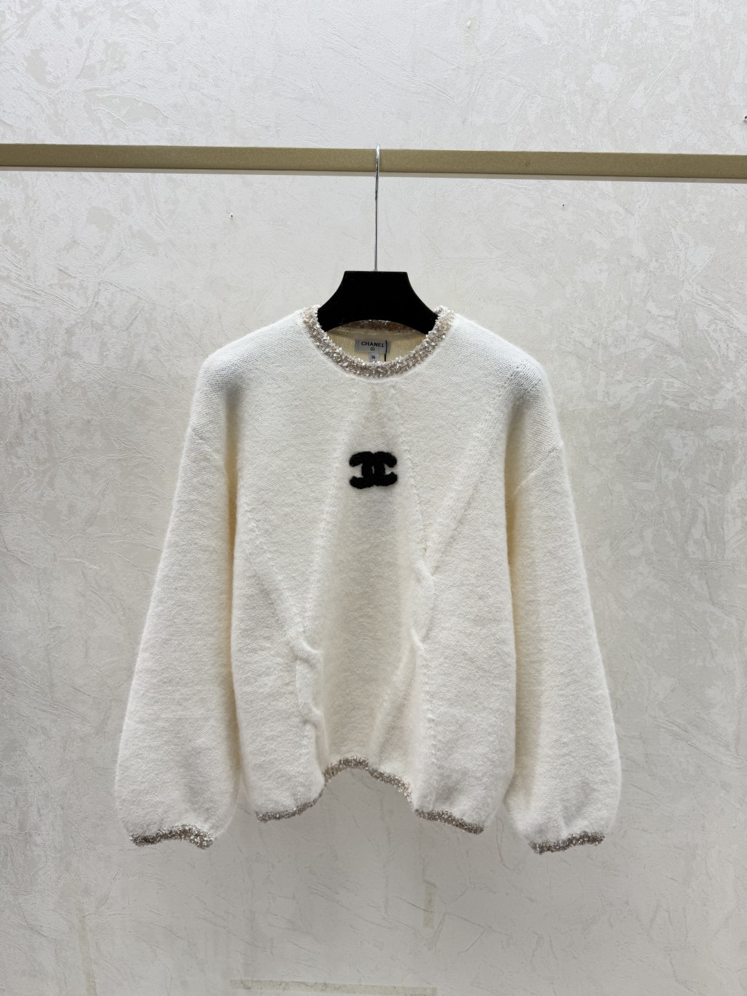 Chrome Hearts CH家 早秋新款 纯色简约圆领针织长袖