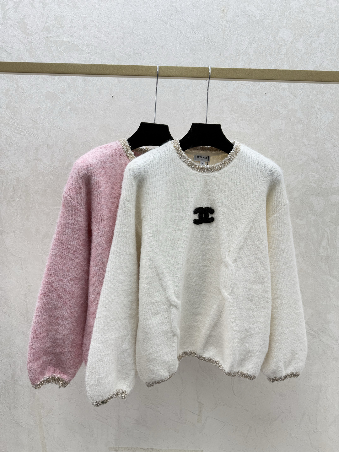 Chrome Hearts CH家 早秋新款 纯色简约圆领针织长袖