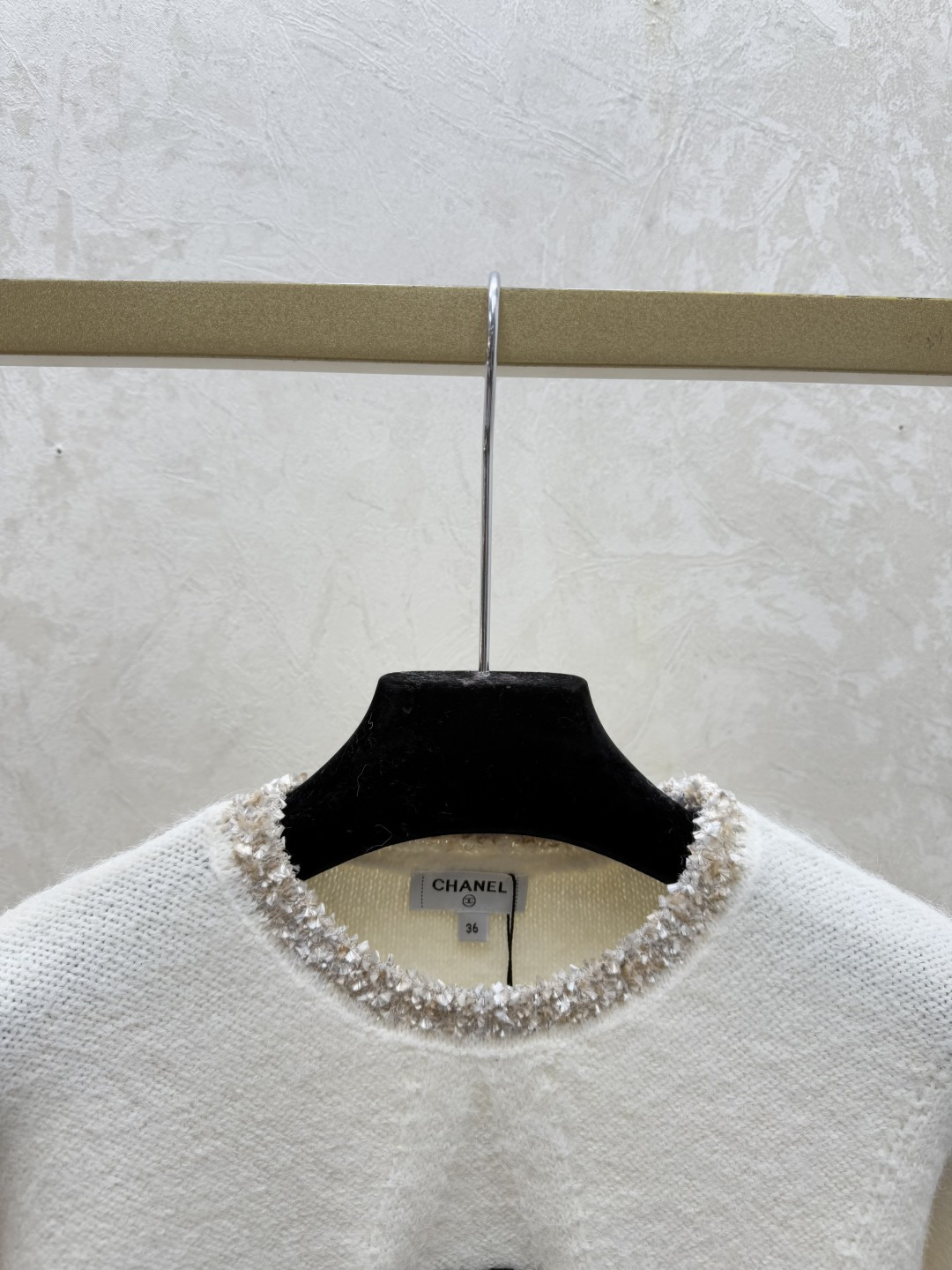 Chrome Hearts CH家 早秋新款 纯色简约圆领针织长袖