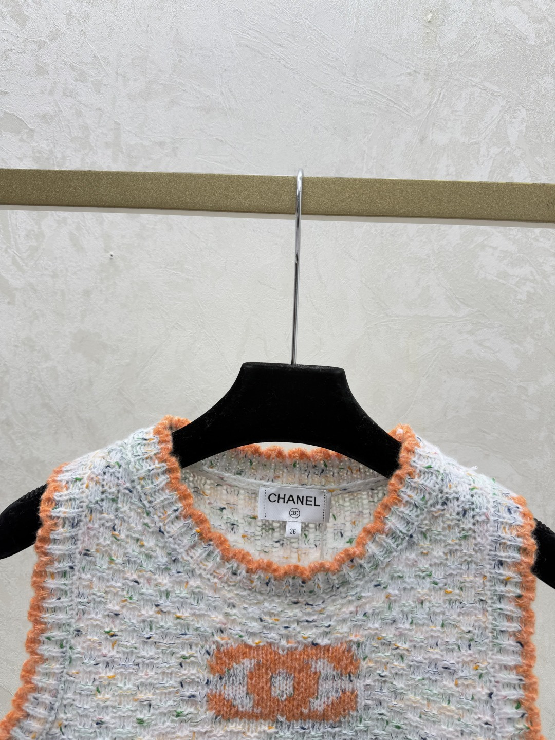 Chrome Hearts CH家 早春新款 撞色字母圆领针织背心