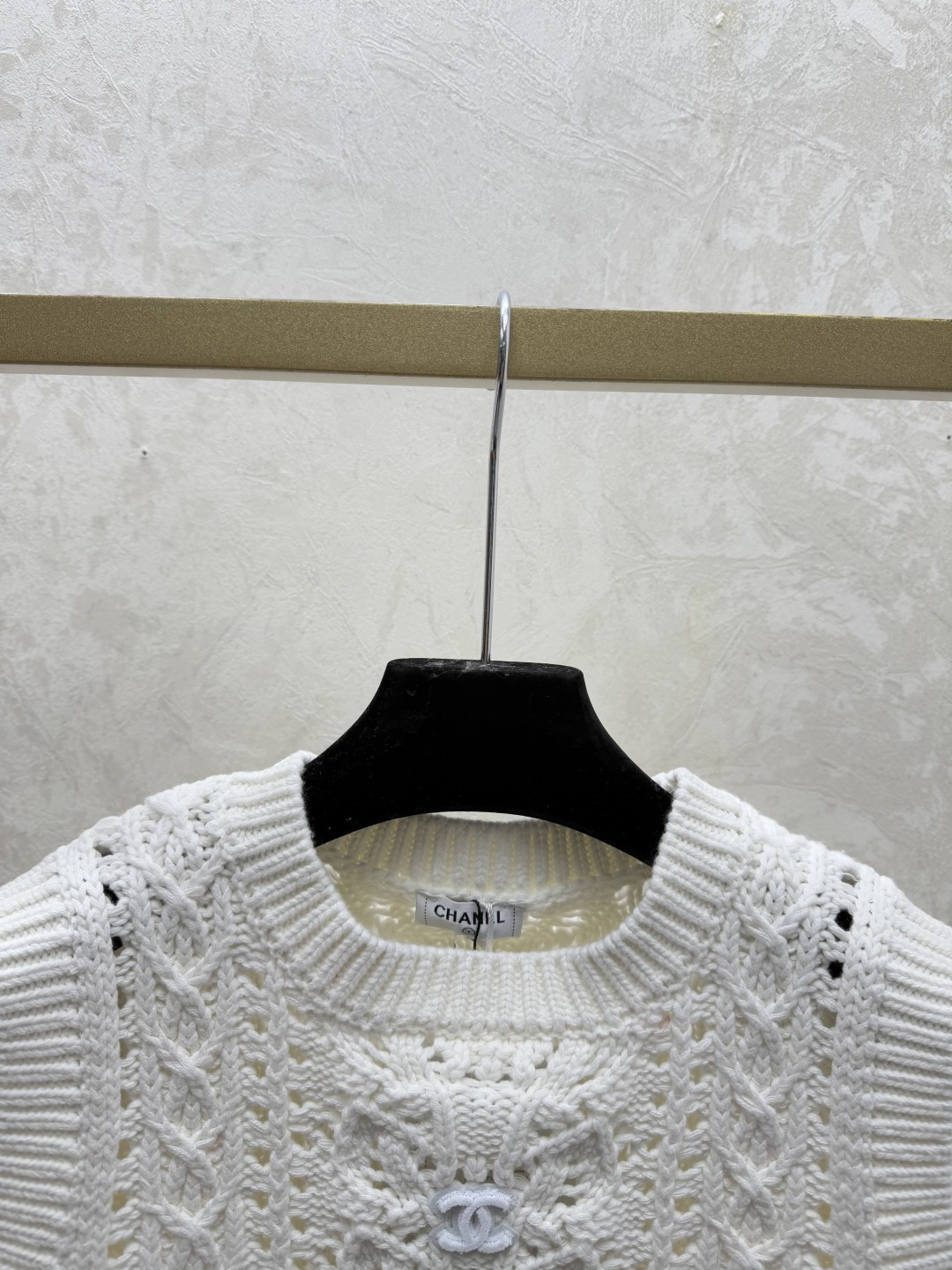 Chrome Hearts CH家 早春新款 纯色简约镂空圆领针织背心