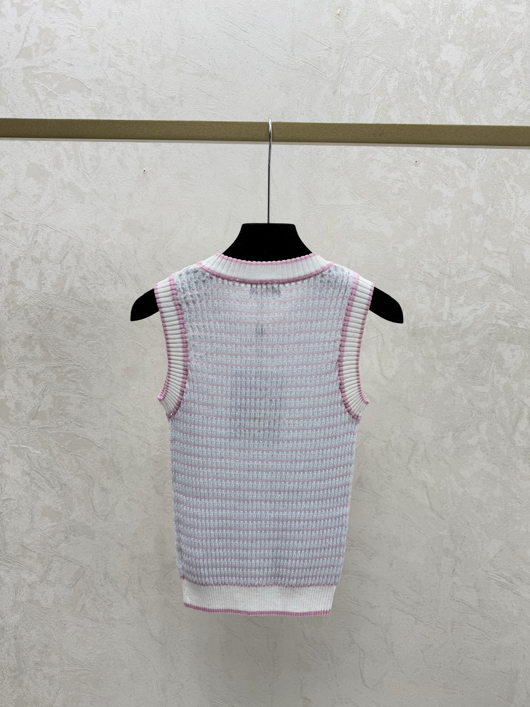 Chrome Hearts CH家 早春新款 撞色条纹圆领针织背心