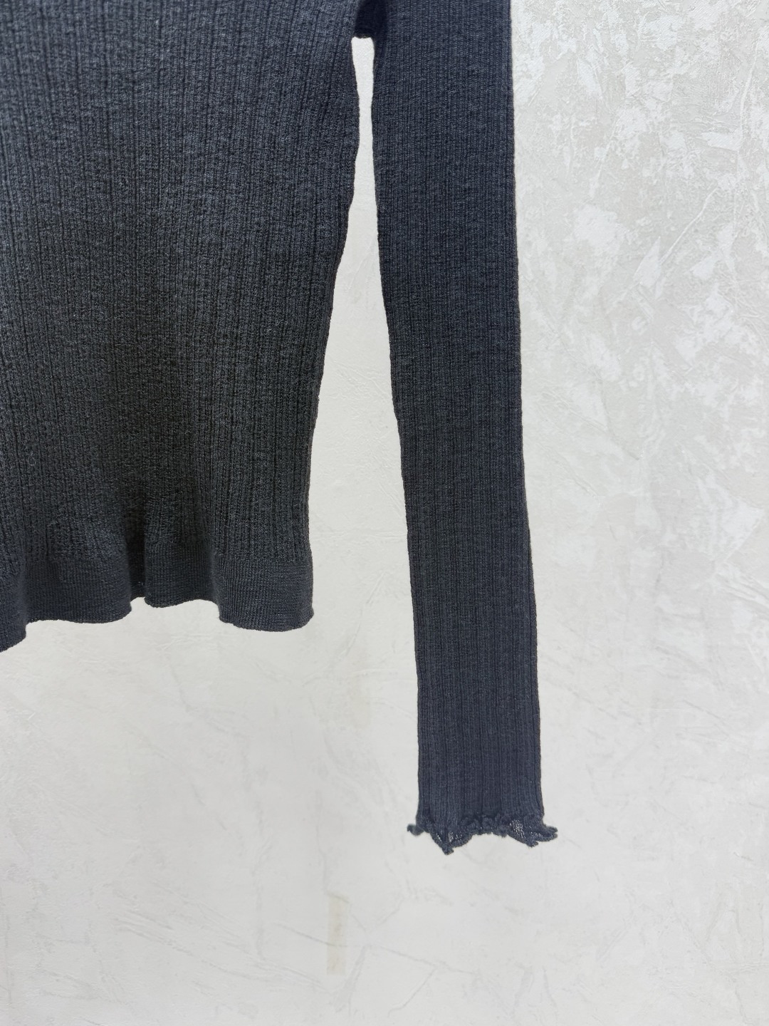 Chrome Hearts CH家 早秋新款 纯色简约翻领针织长袖