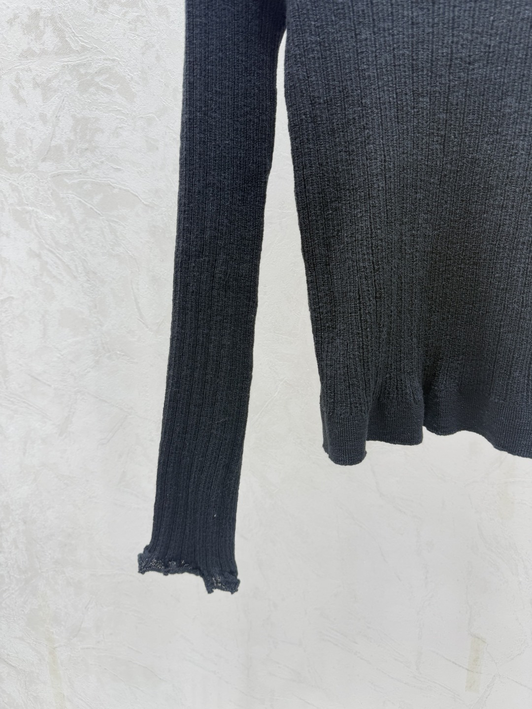Chrome Hearts CH家 早秋新款 纯色简约翻领针织长袖