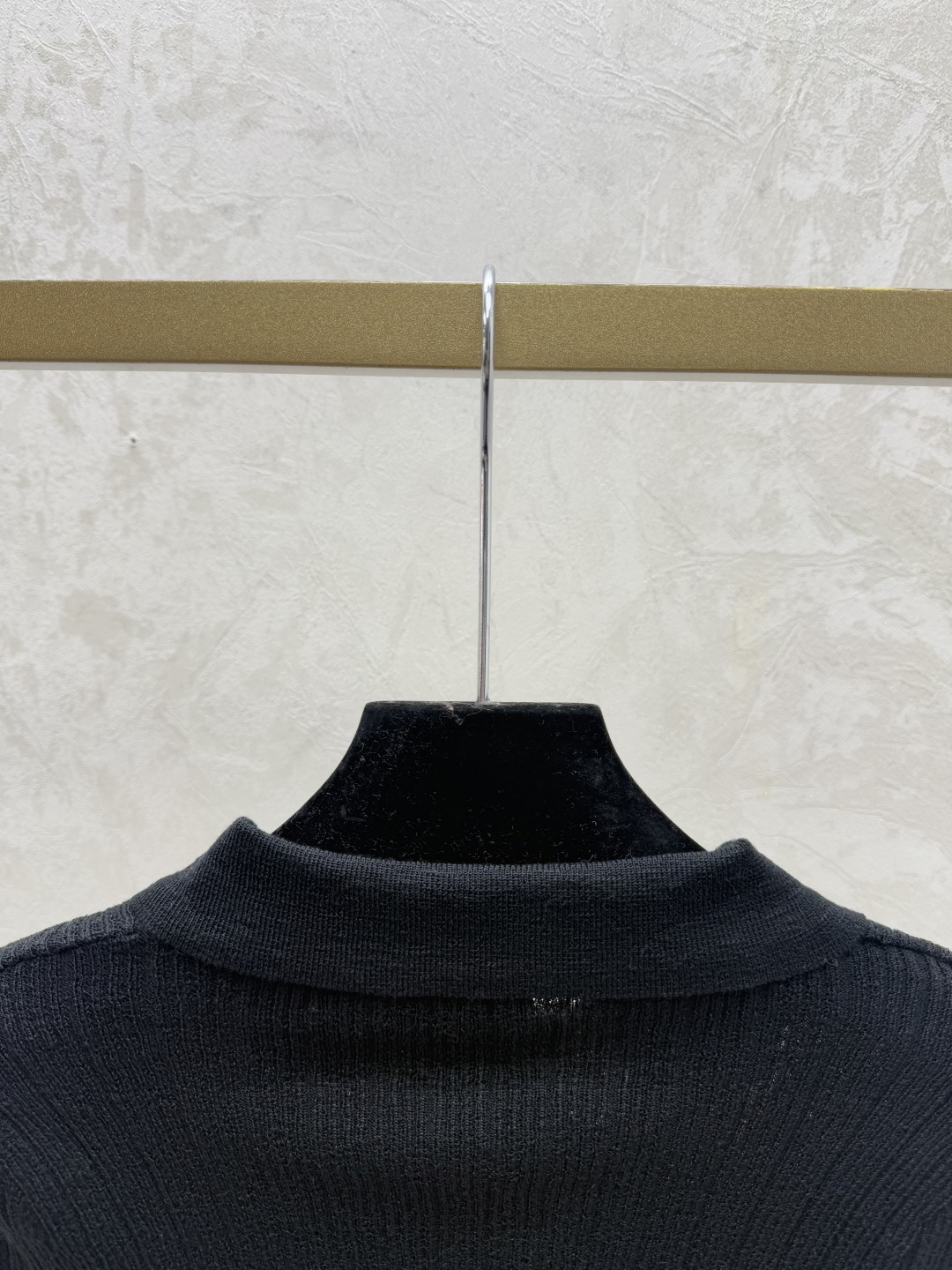 Chrome Hearts CH家 早春新款 纯色简约翻领针织短袖