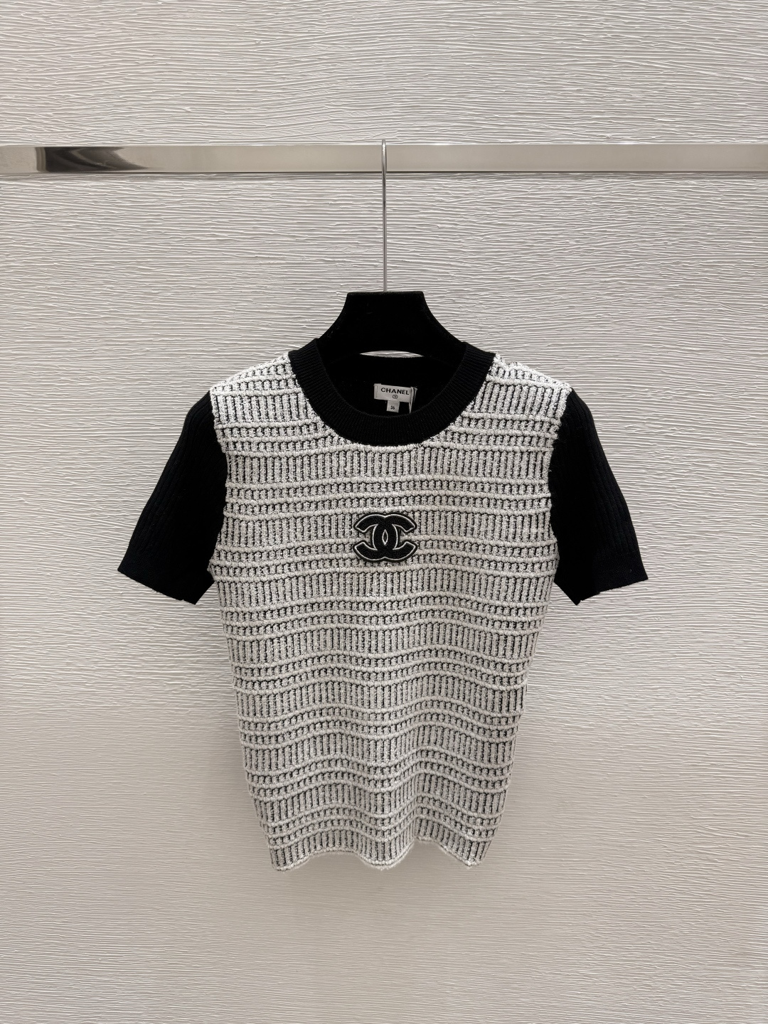 Chrome Hearts Ch家 夏季新款 气质修身针织短袖