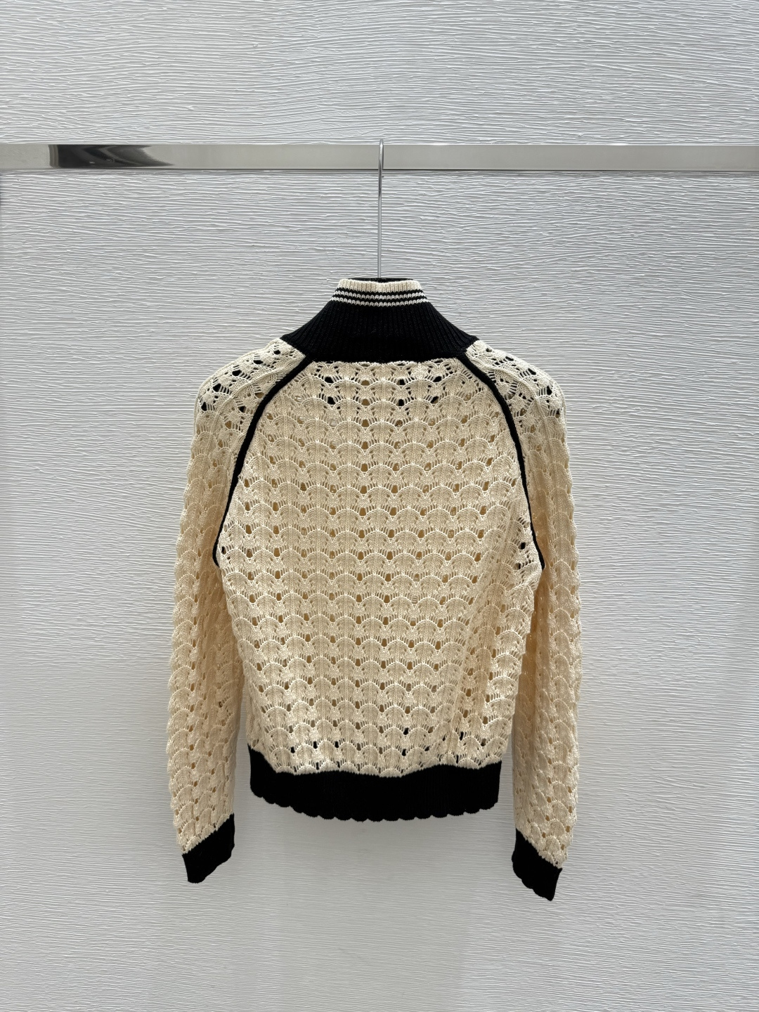 Miu Miu M家 春夏季新款 简约立领针织衫