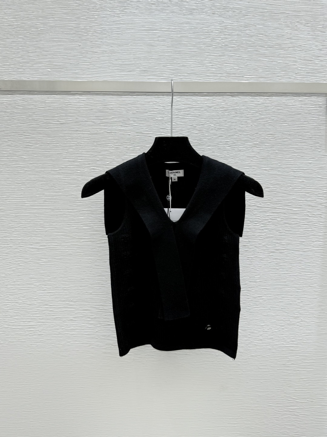 NO:742883,ch home new spring and summer knitted vest color black size 36.38.40, chrome hearts-clothing, chrome hearts,19860909ch家 春夏新款 针织背心 颜色黑 尺码36.38.40,克罗心-服装,chrome hearts,,Women's clothing