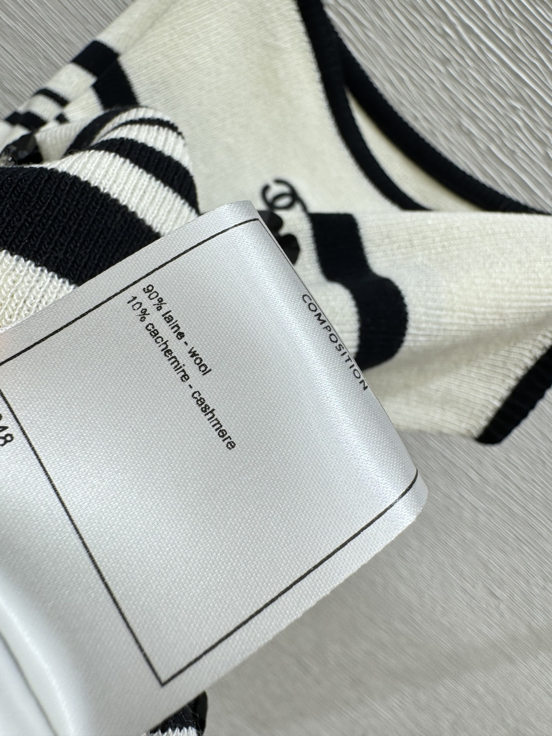 Chrome Hearts CH家 早春新款 撞色条纹钉珠针织吊带