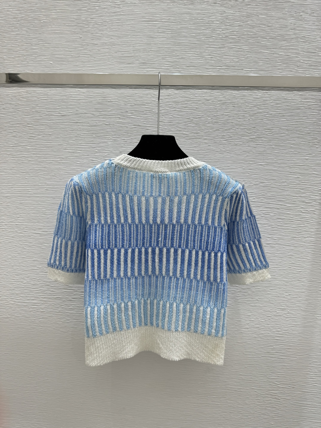 Chrome Hearts CH家 早春新款 撞色珠片圆领针织短袖
