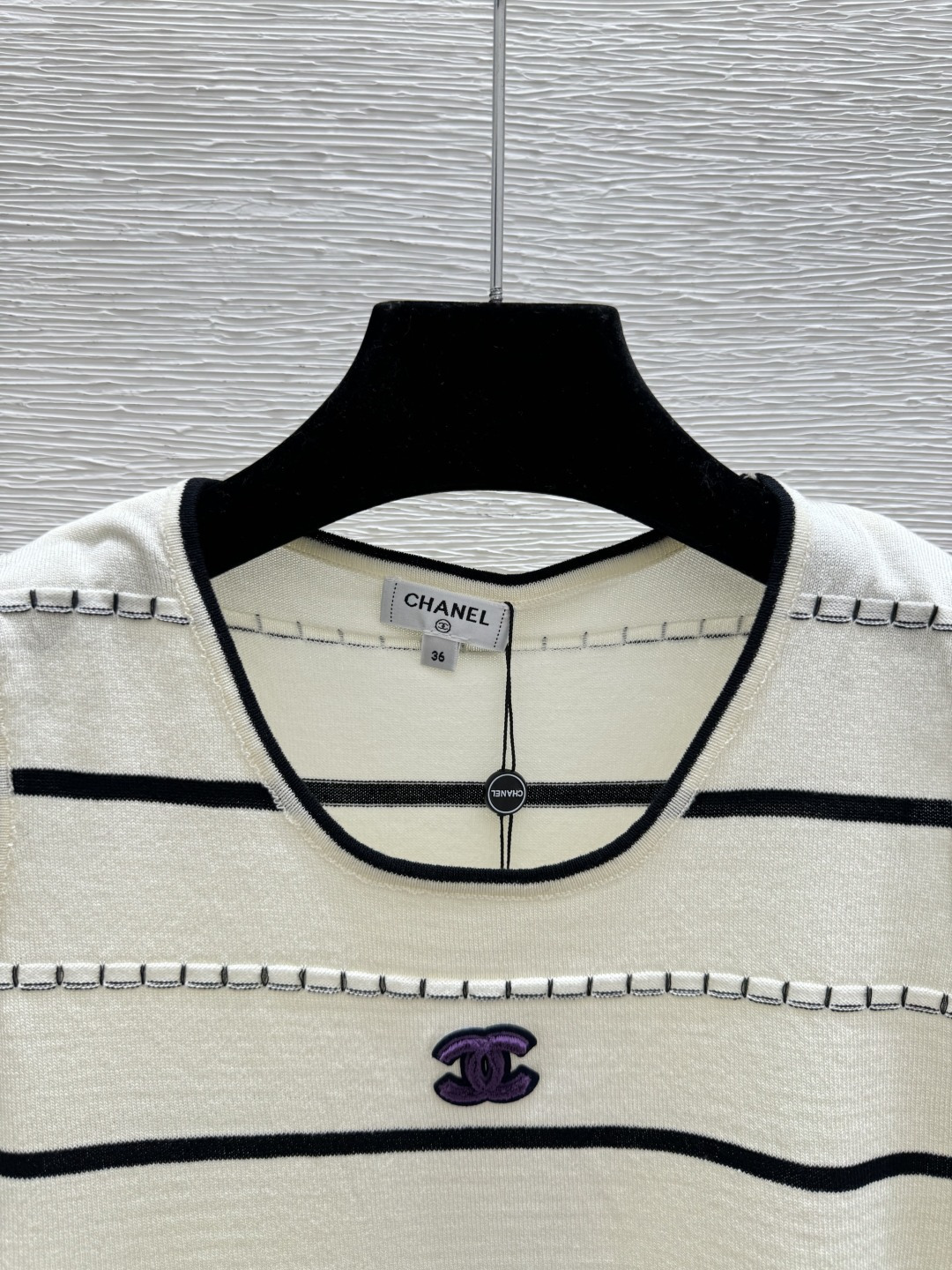 Chrome Hearts CH家 早春新款 撞色条纹圆领针织背心