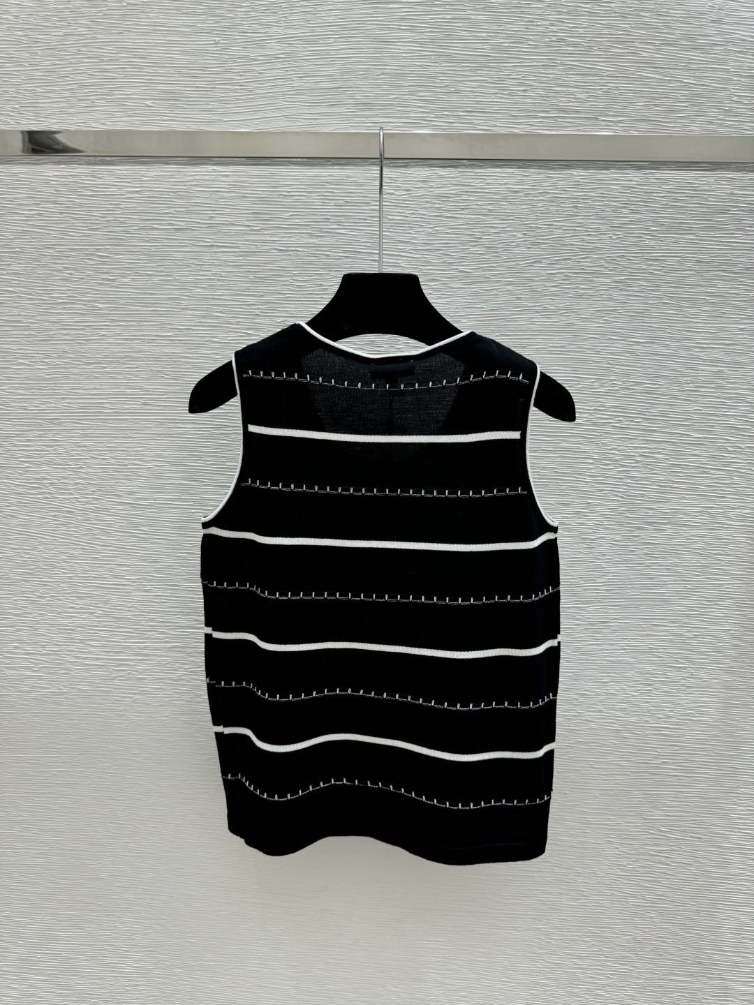 Chrome Hearts CH家 早春新款 撞色条纹圆领针织背心