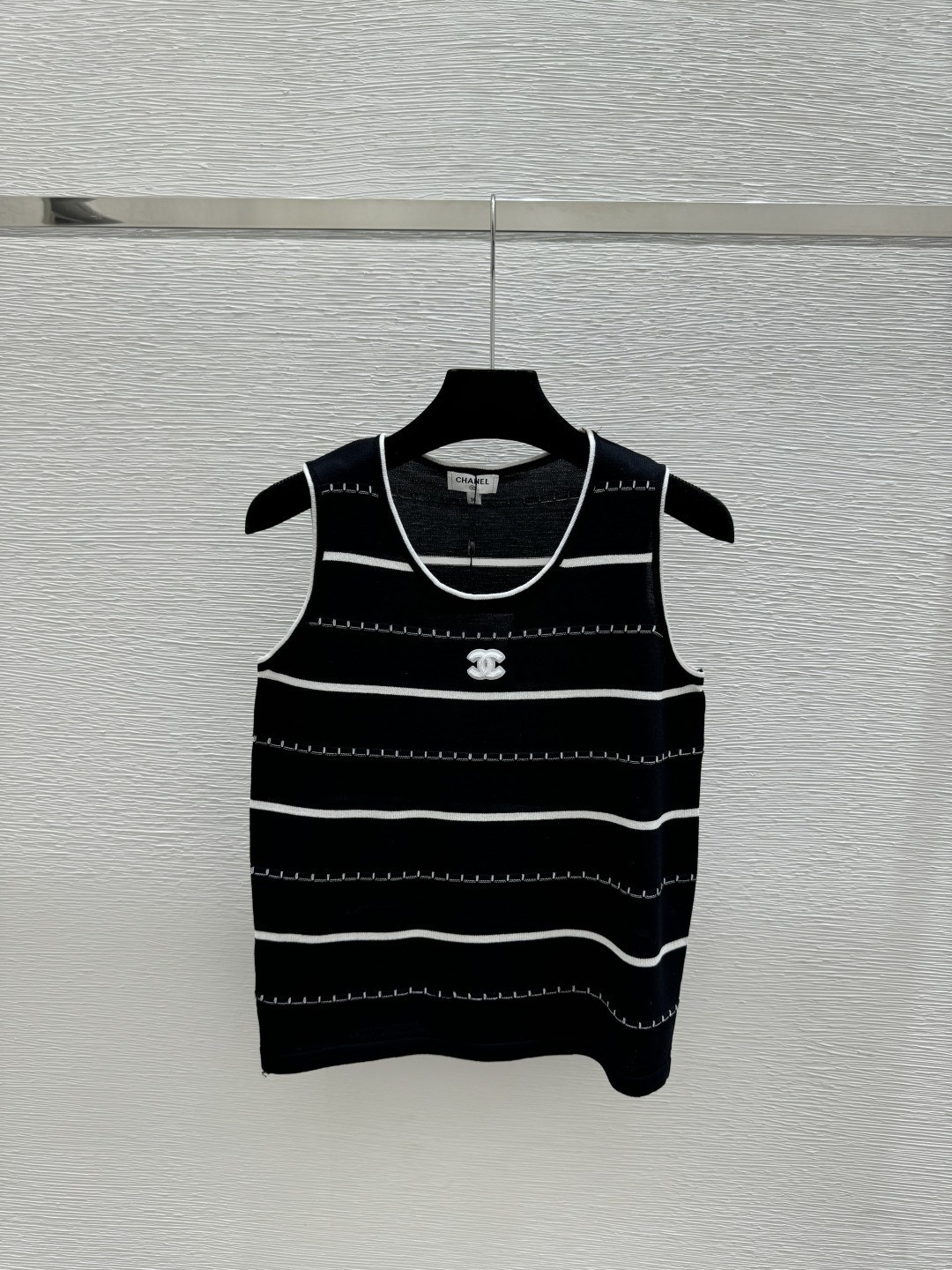 Chrome Hearts CH家 早春新款 撞色条纹圆领针织背心