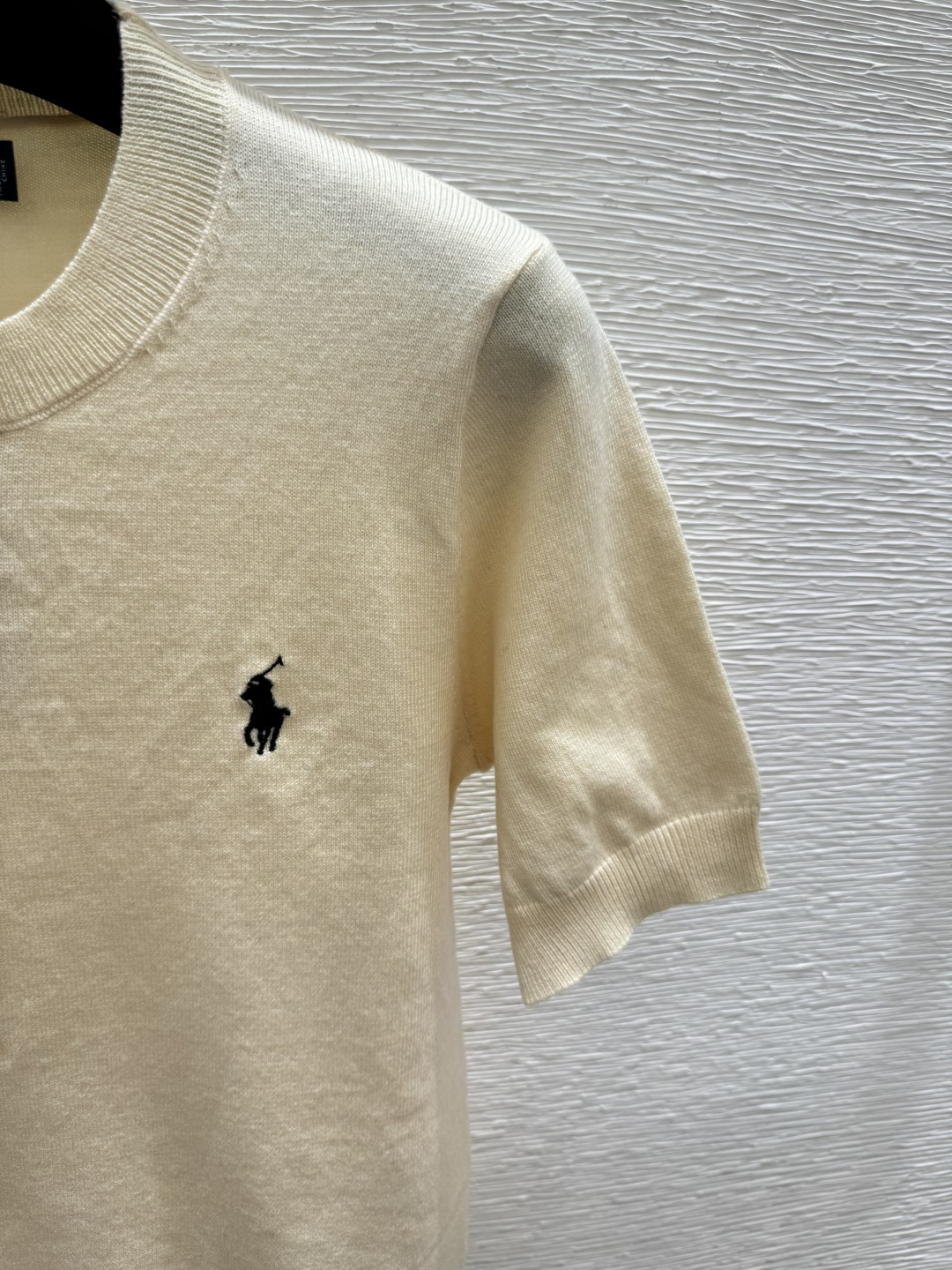Ralph Lauren PO家 早春新款 纯色简约圆领针织短袖