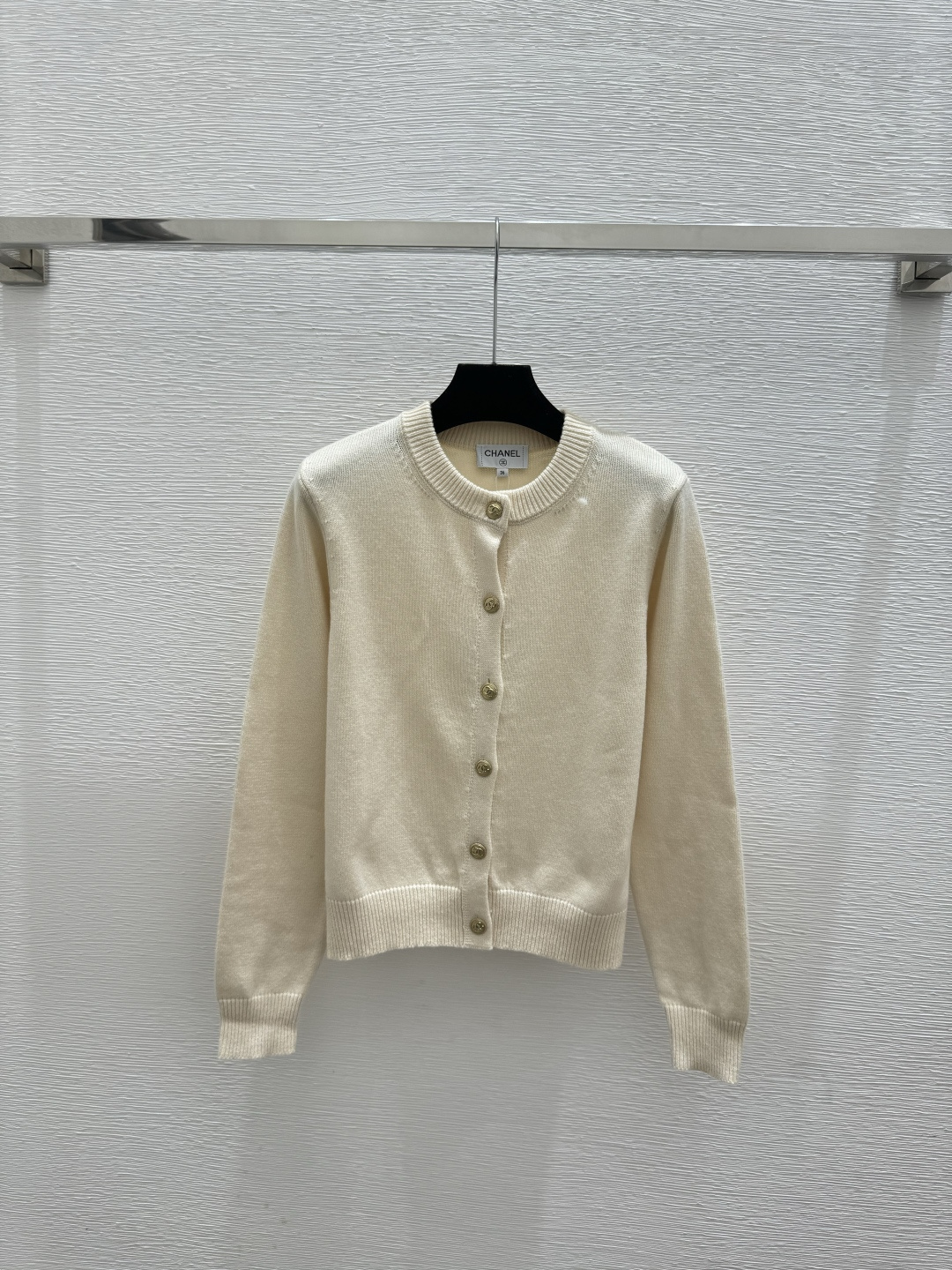 Chrome Hearts CH家 早春新款 纯色简约圆领针织长袖开衫