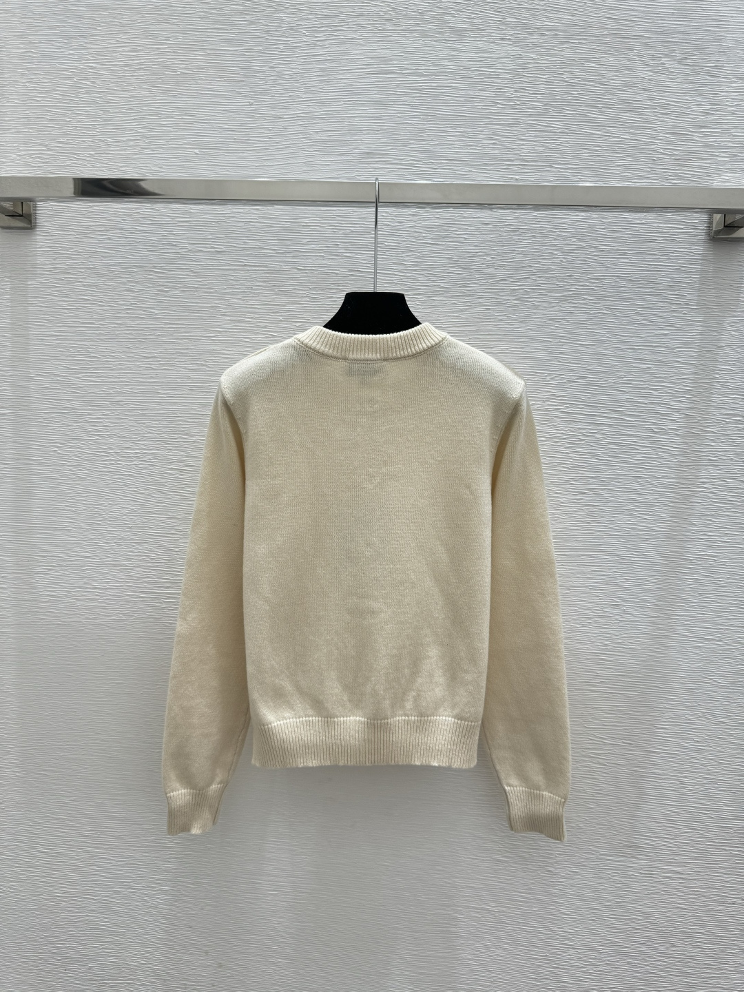 Chrome Hearts CH家 早春新款 纯色简约圆领针织长袖开衫