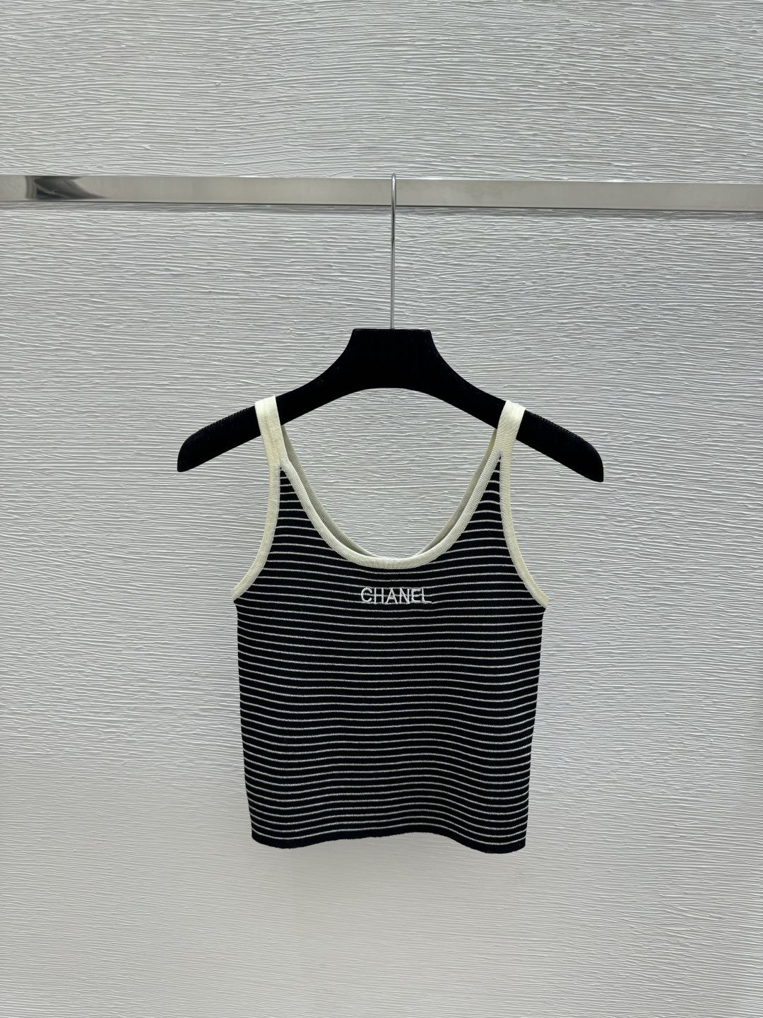 Chrome Hearts CH家 早春新款 撞色条纹字母针织吊带