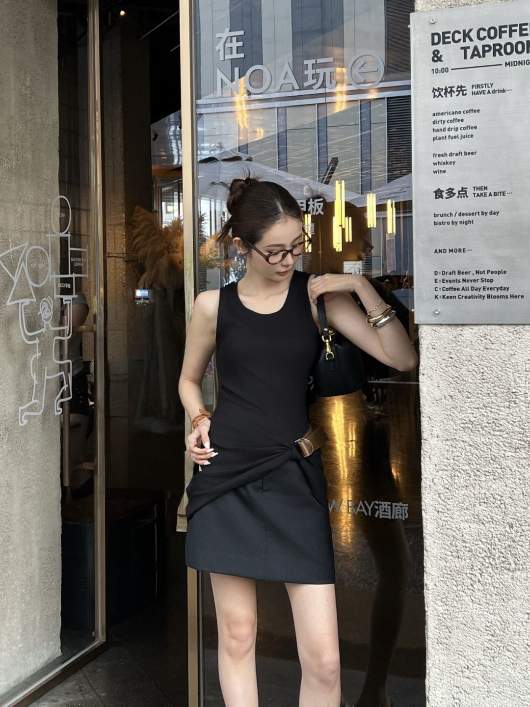 🆕LO家🆕 早春新款 纯色简约圆领针织背心裙颜色：灰色 黑色尺码：36.38.40