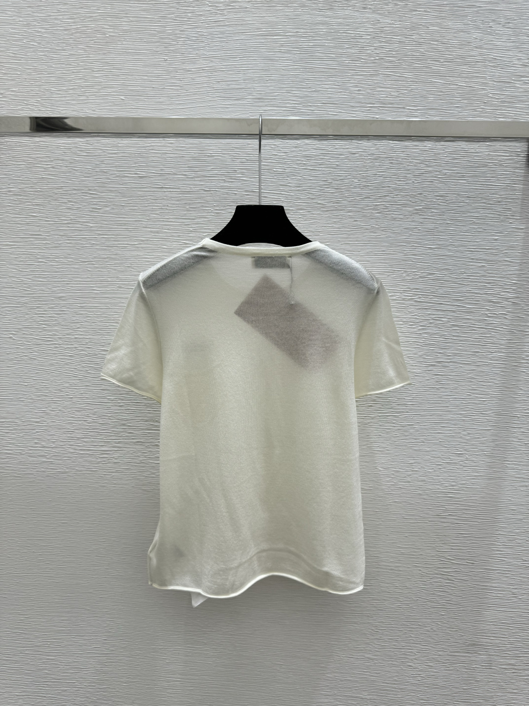 🆕M家🆕 早春新款 纯色简约圆领针织短袖颜色：白色 灰色 宝蓝尺码：36.38.40