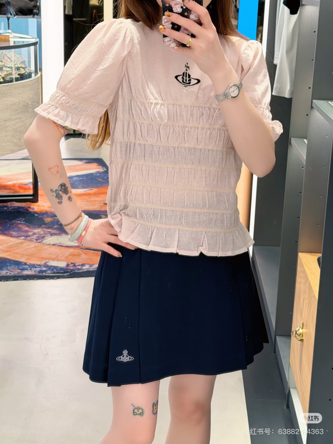 🆕VI家🆕 春夏新款 纯色松紧弹力针织短袖颜色：粉色 白色尺码：36.38.40