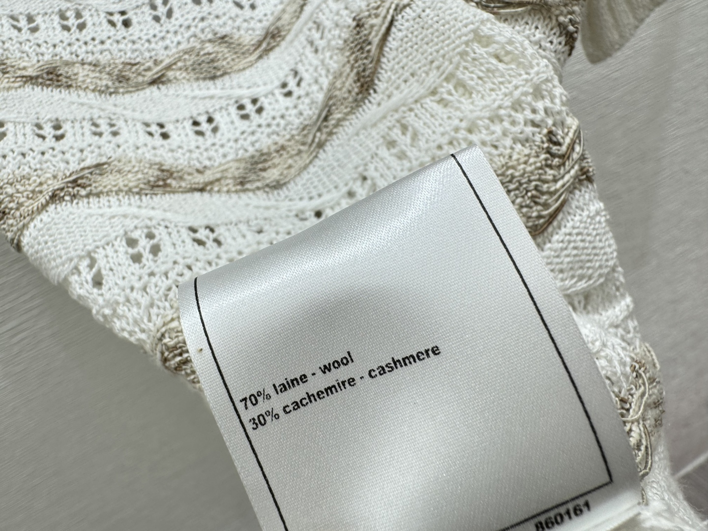 🆕CH家🆕 早春新款 撞色条纹镂空圆领针织短袖颜色：白色 黑色尺码：36.38.40