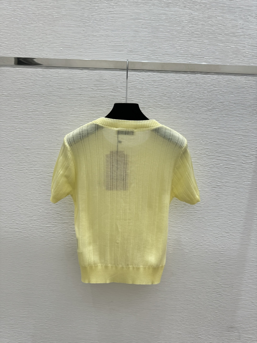 🆕M家🆕 早春新款 撞色假两件圆领针织短袖颜色：黄色 蓝色尺码：36.38.40