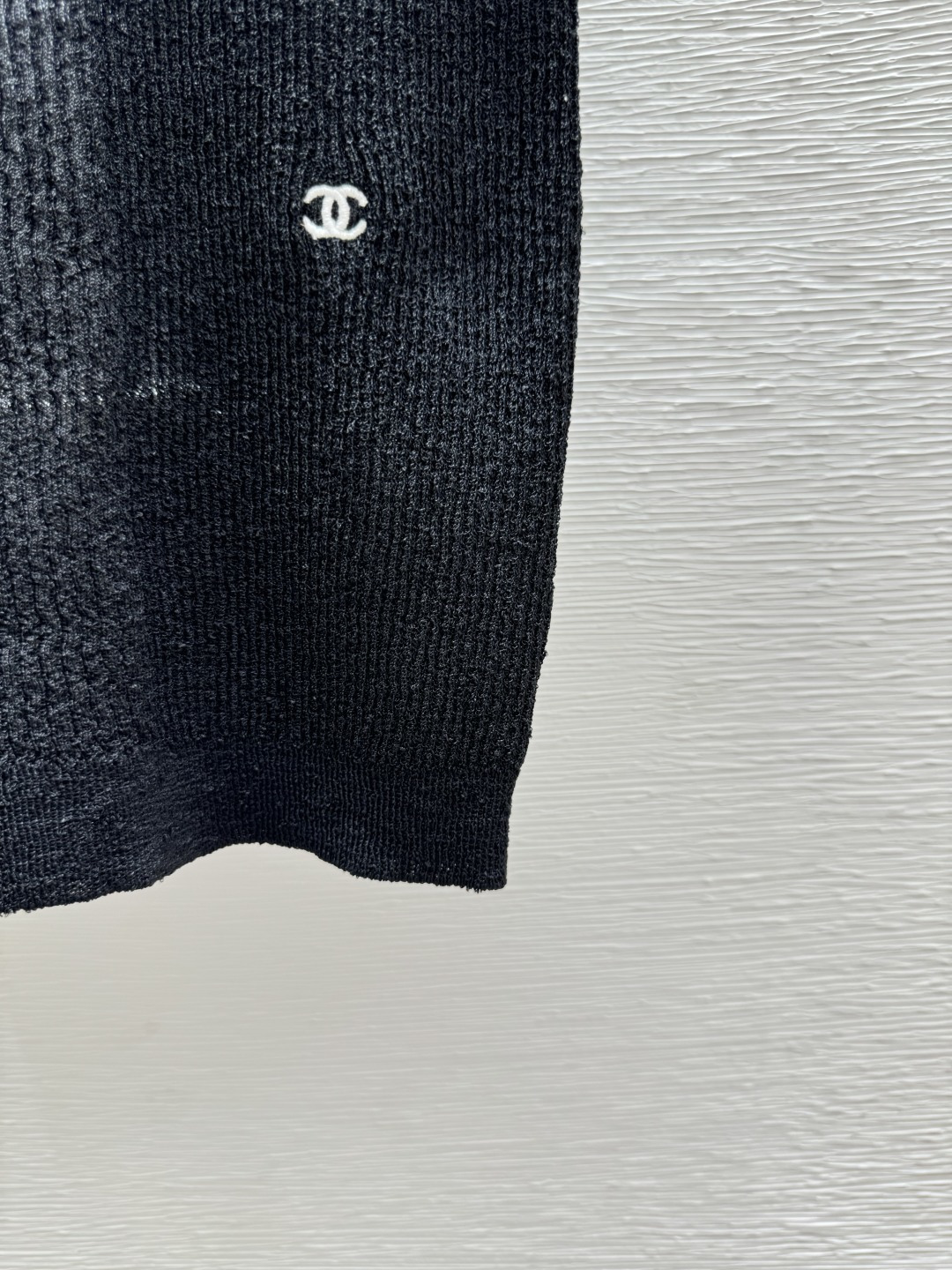 🆕CH家🆕 早春新款 撞色简约圆领针织吊带颜色：黑色尺码：36.38.40