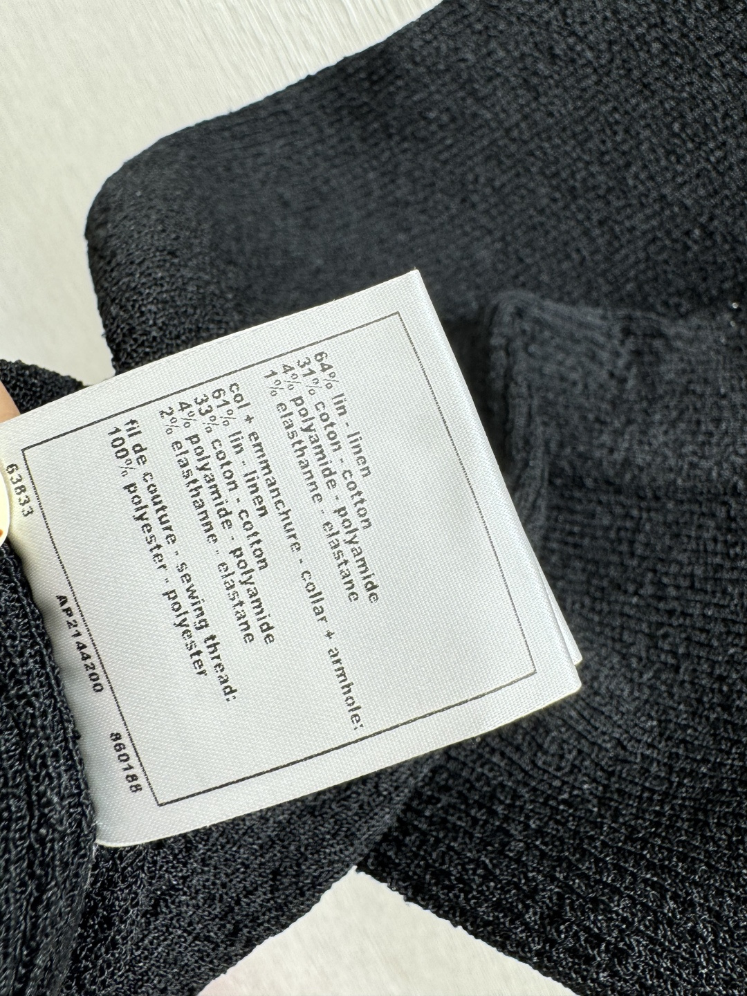 🆕CH家🆕 早春新款 撞色简约圆领针织吊带颜色：黑色尺码：36.38.40