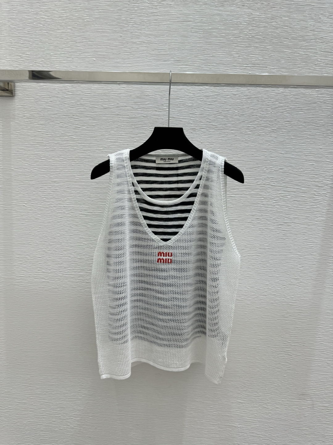 🆕M家🆕 早春新款 撞色条纹yuanl针织两件套颜色：白色 蓝色尺码：36.38.40