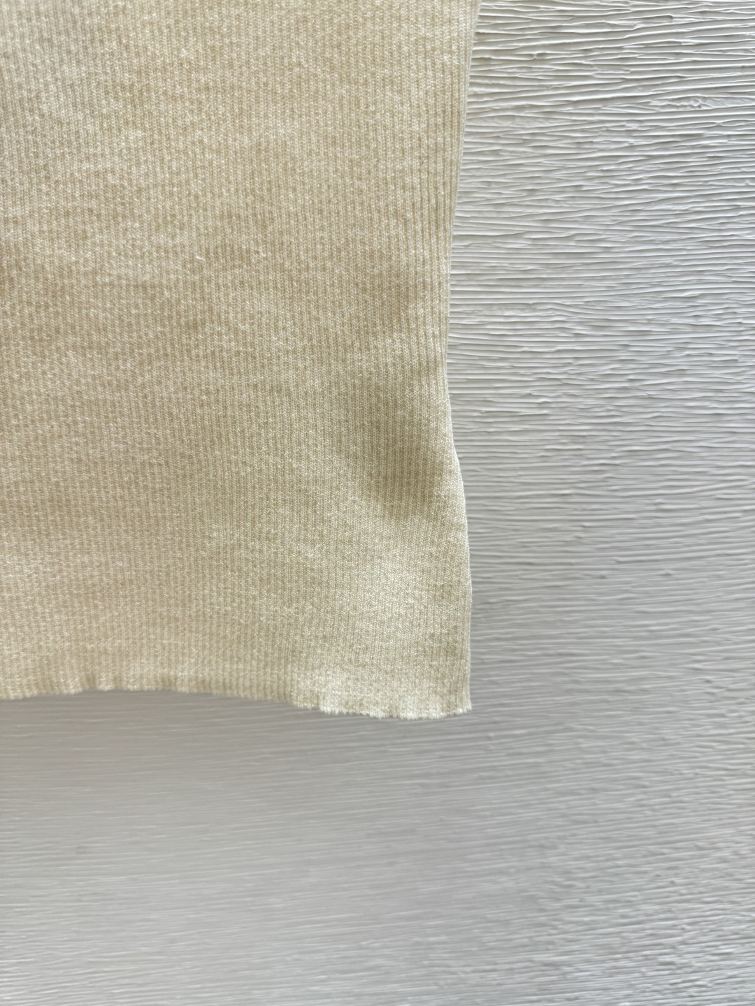 🆕CH家🆕 春夏新款 纯色蕾丝花边圆领针织短袖颜色：杏色 黑色尺码：36.38.40