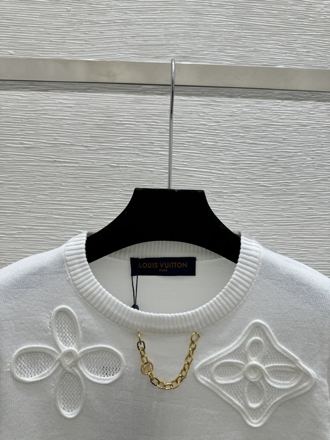 🆕L家🆕 春夏新款 纯色简约圆领针织短袖颜色：白色 灰色尺码：36.38.40